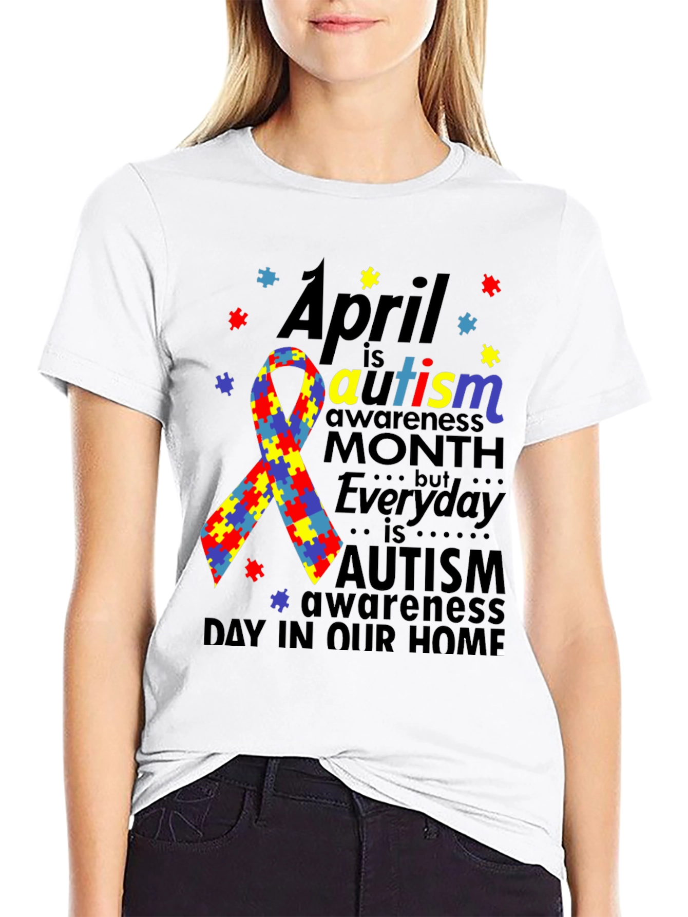 Autism Awareness T-Shirt - April Autism Awareness Month