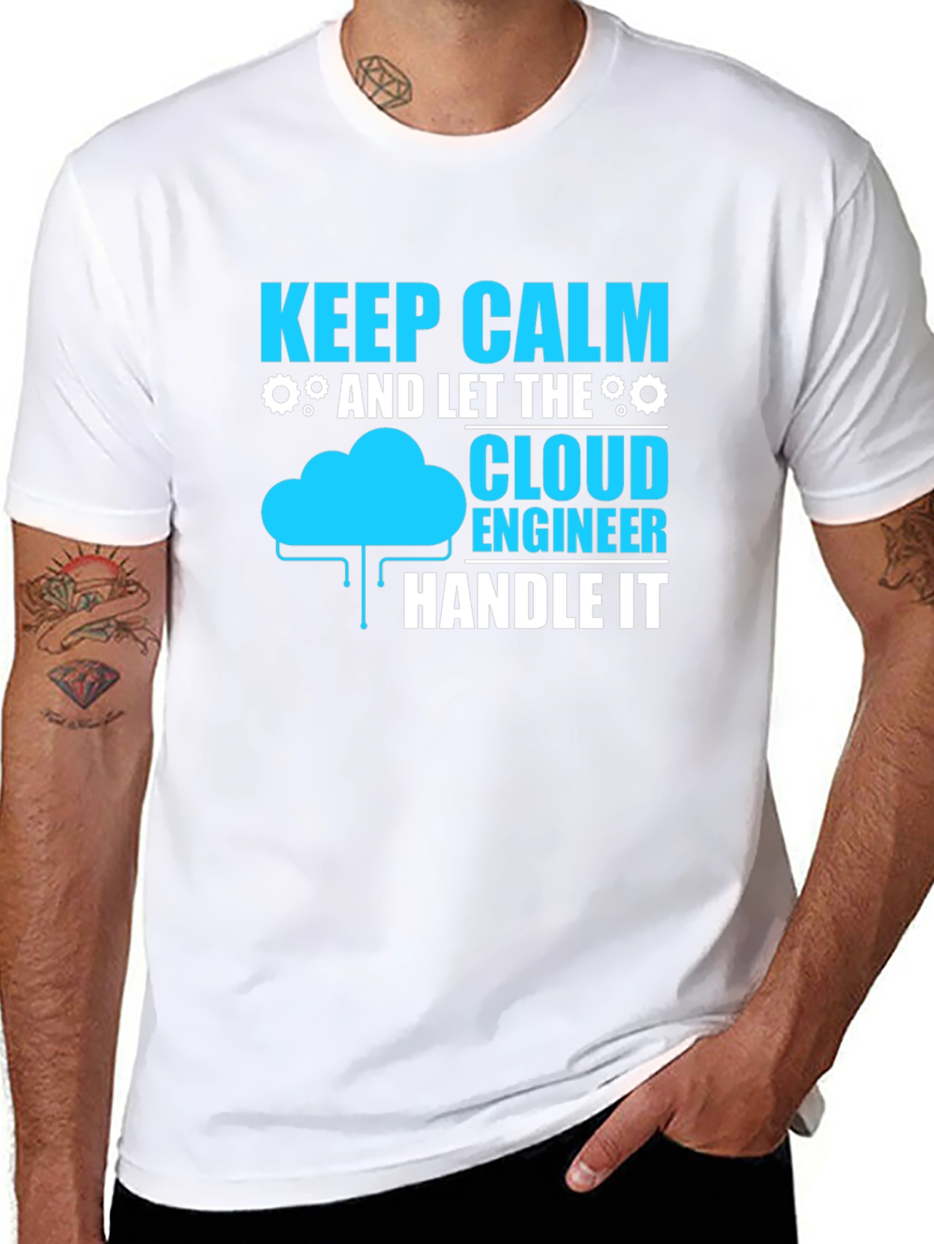 Cloud Engineer T-Shirt: Keep Calm and Handle It