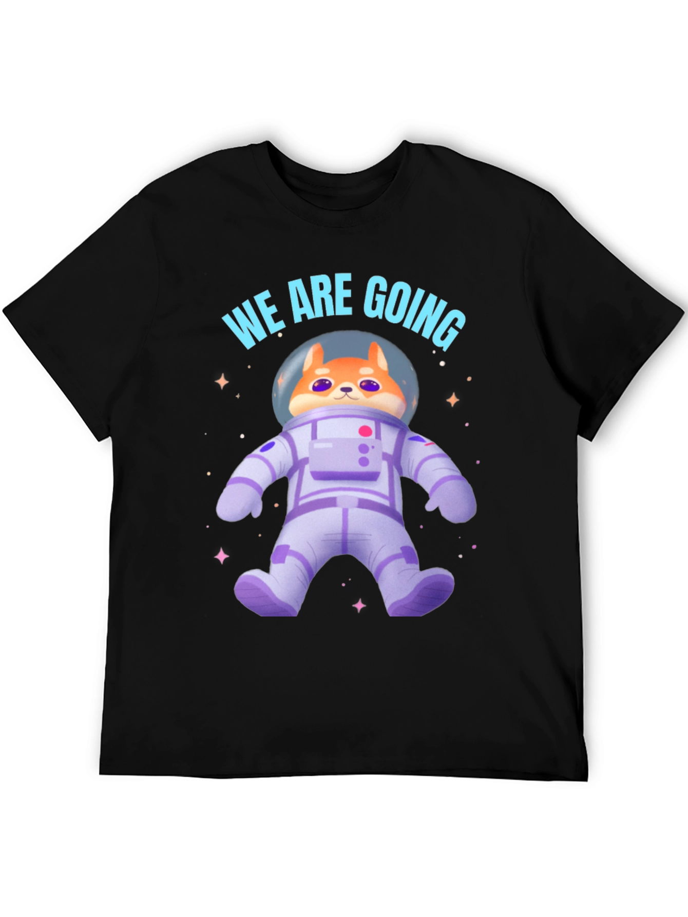 Dogecoin Astronaut T-Shirt - We Are Going