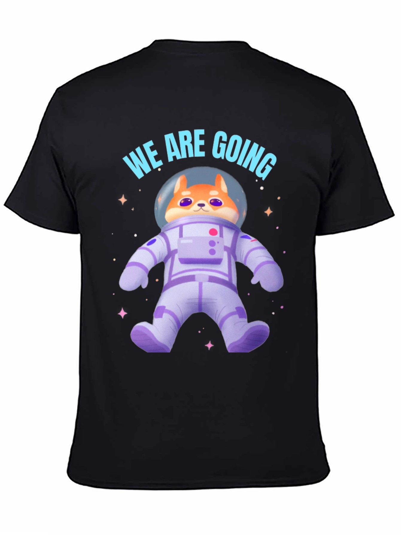Dogecoin Astronaut T-Shirt - We Are Going