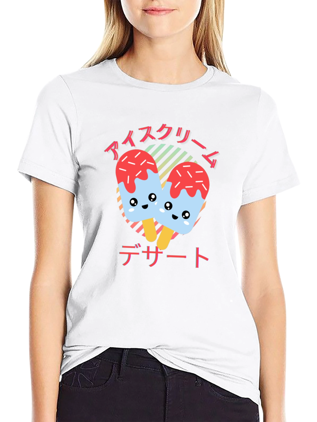 Kawaii Ice Cream T-Shirt - Japanese Style