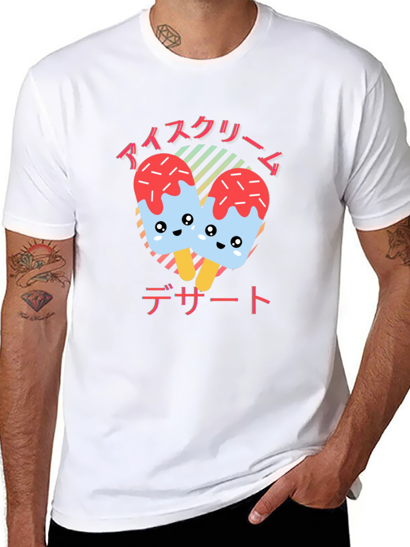 Kawaii Ice Cream T-Shirt - Japanese Style