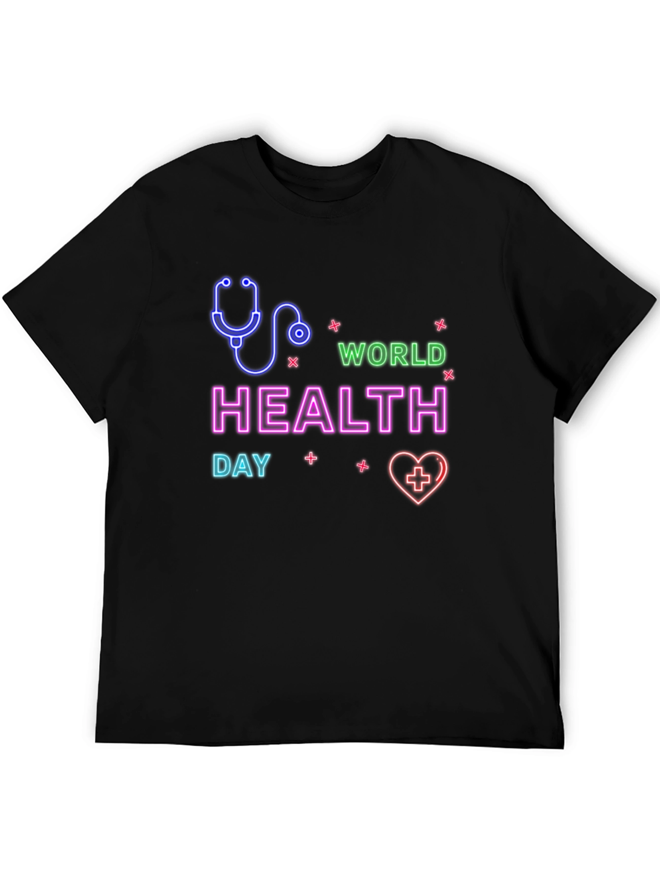 World Health Day Black Tee