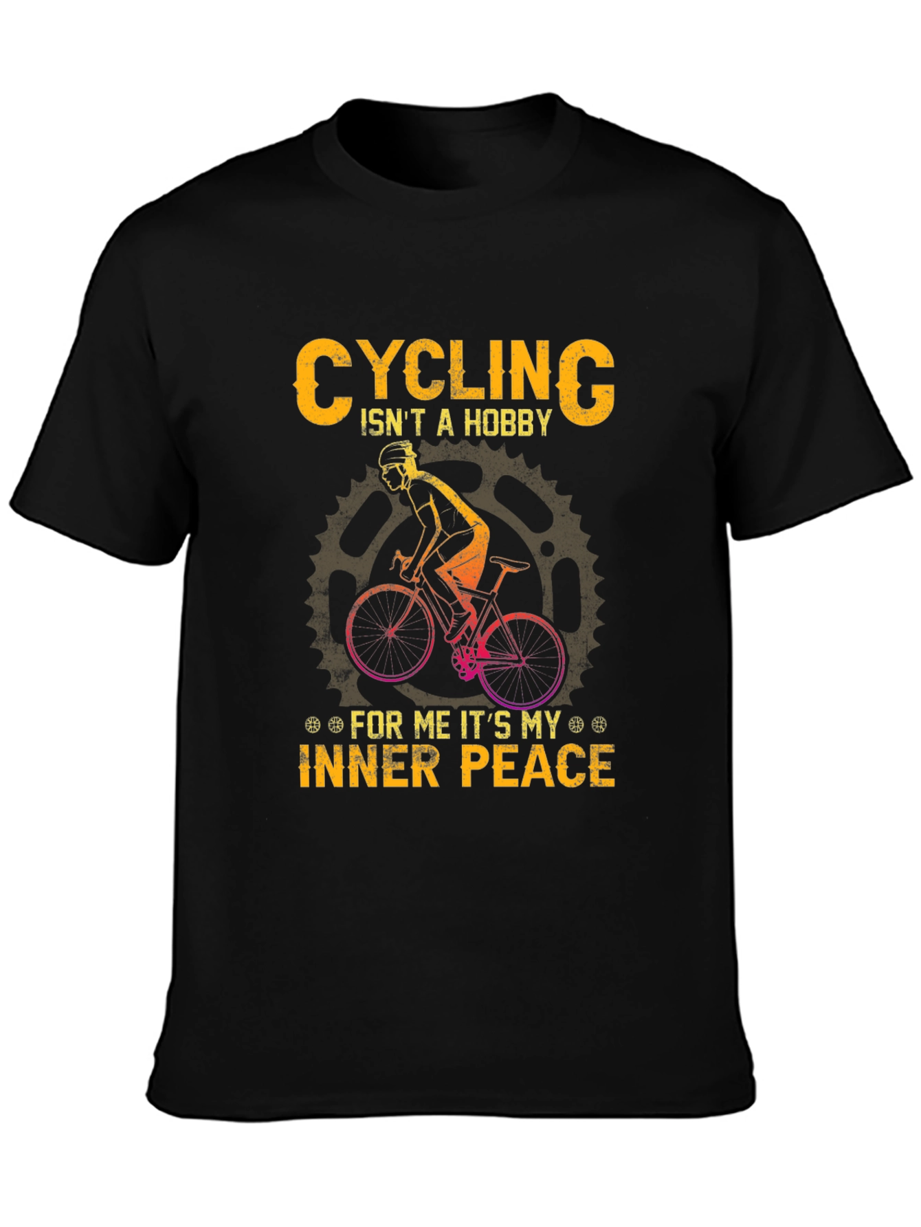 Cycling Inner Peace Graphic Tee