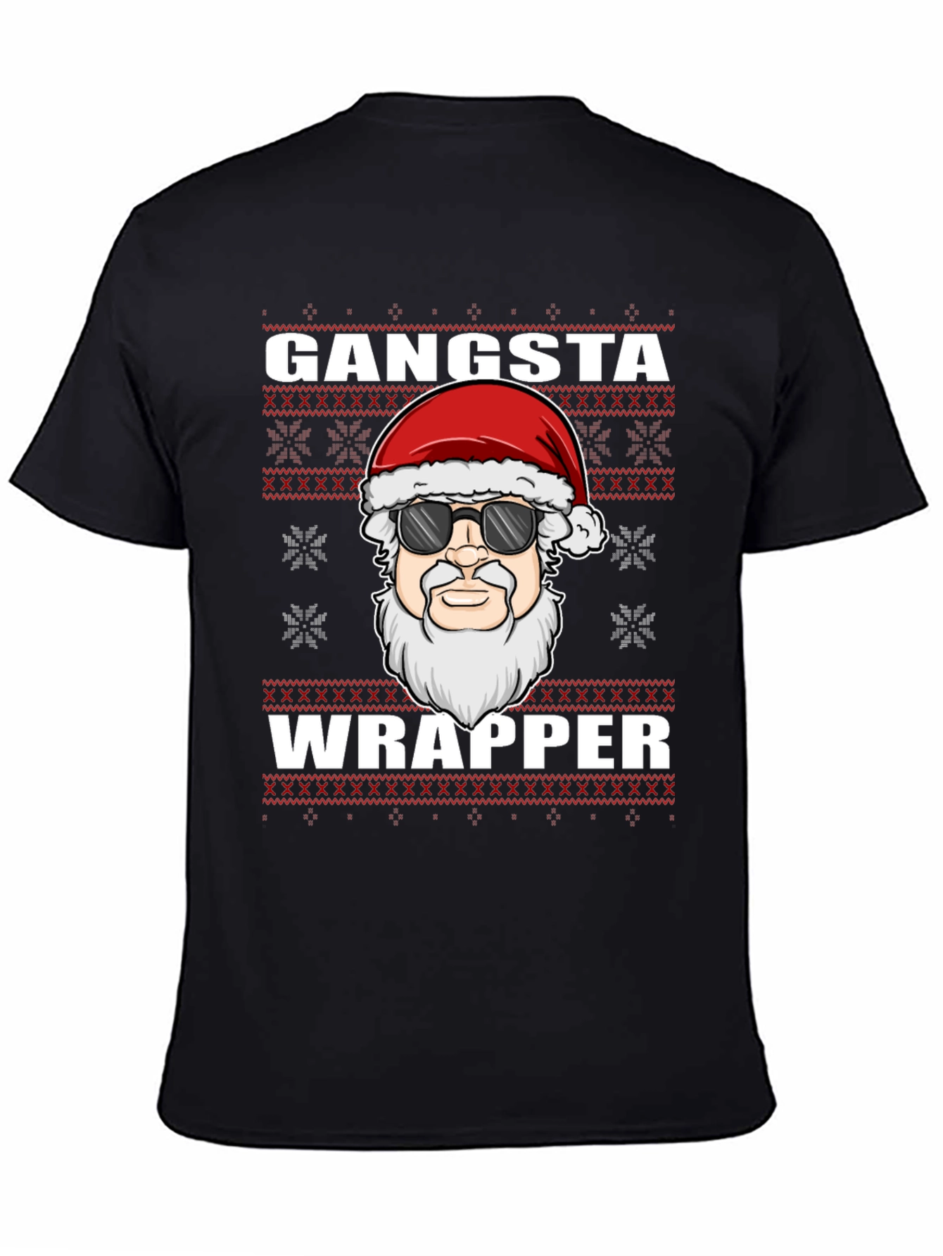 Gangsta Wrapper Christmas T-Shirt
