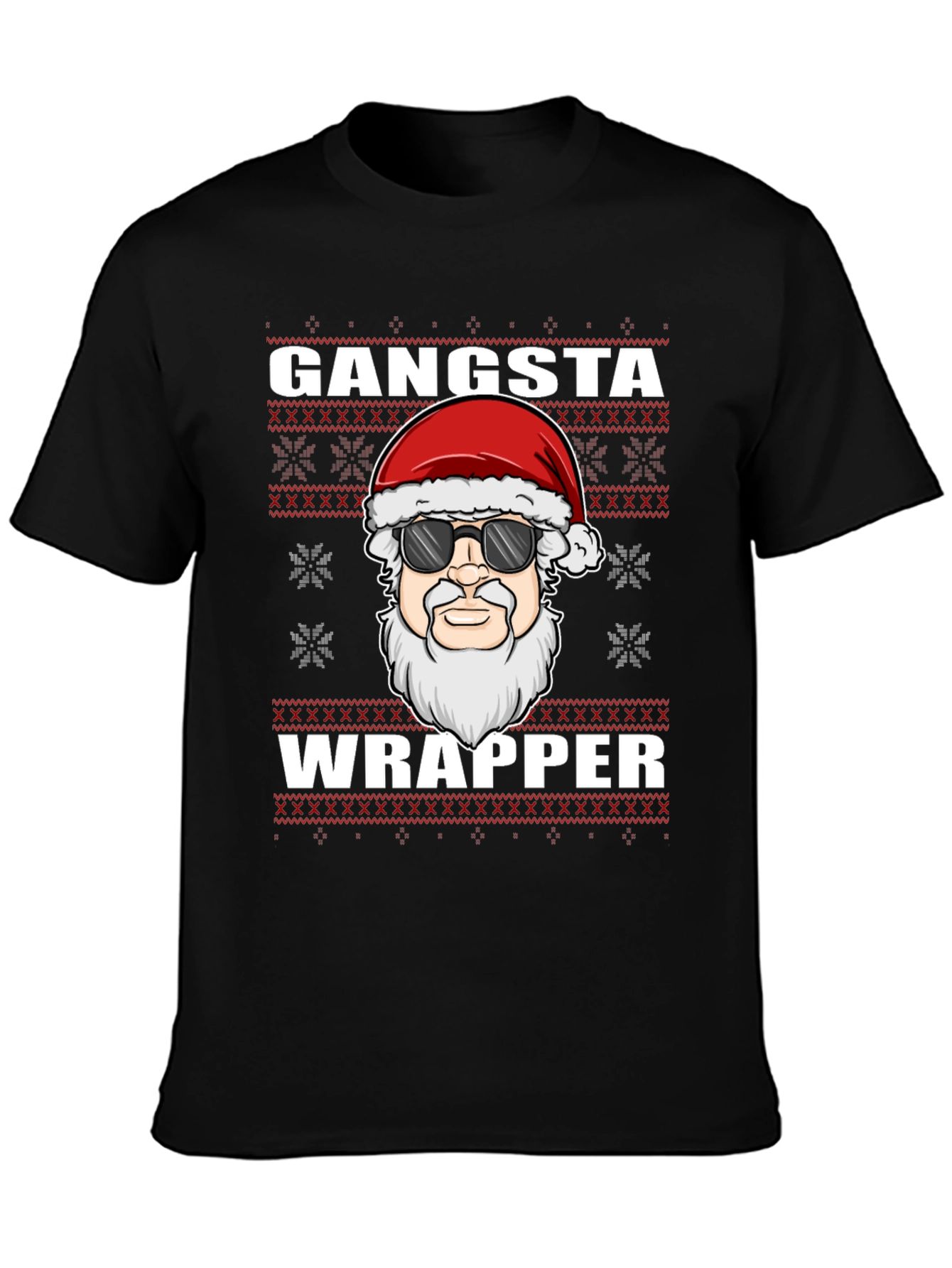 Gangsta Wrapper Christmas T-Shirt