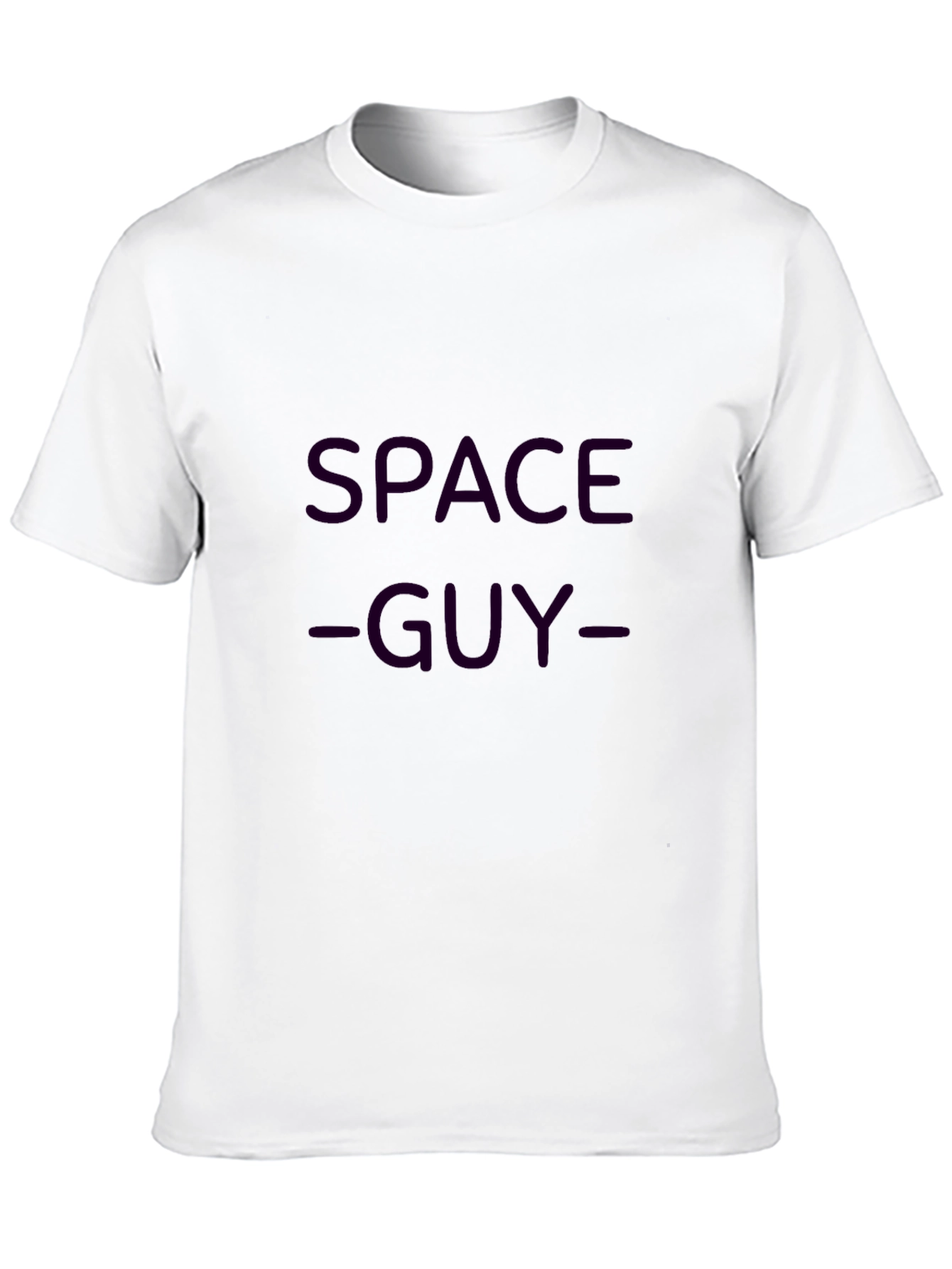 Space Guy Black Graphic Tee Shirt