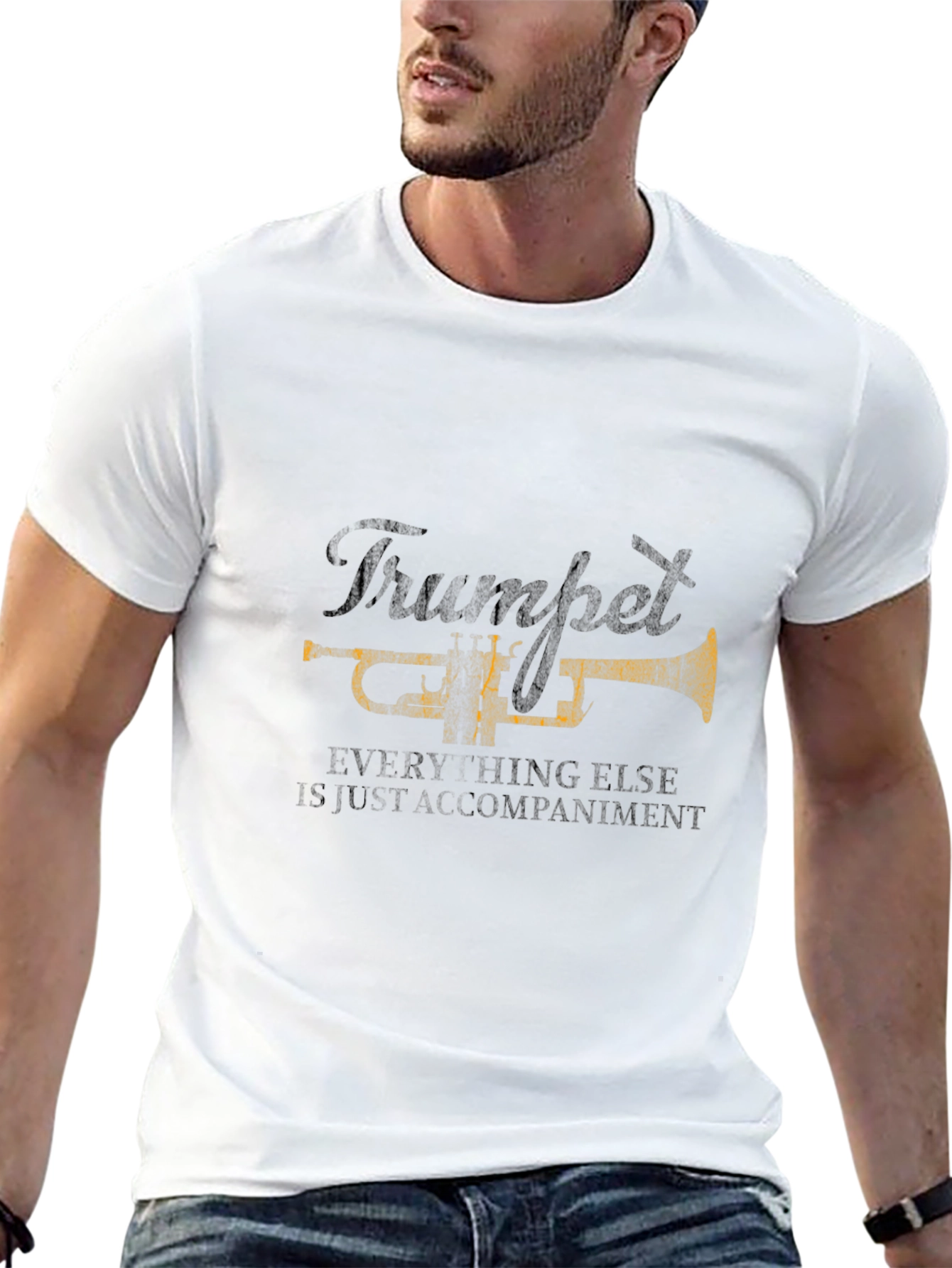 Trumpet Musician Graphic Tee