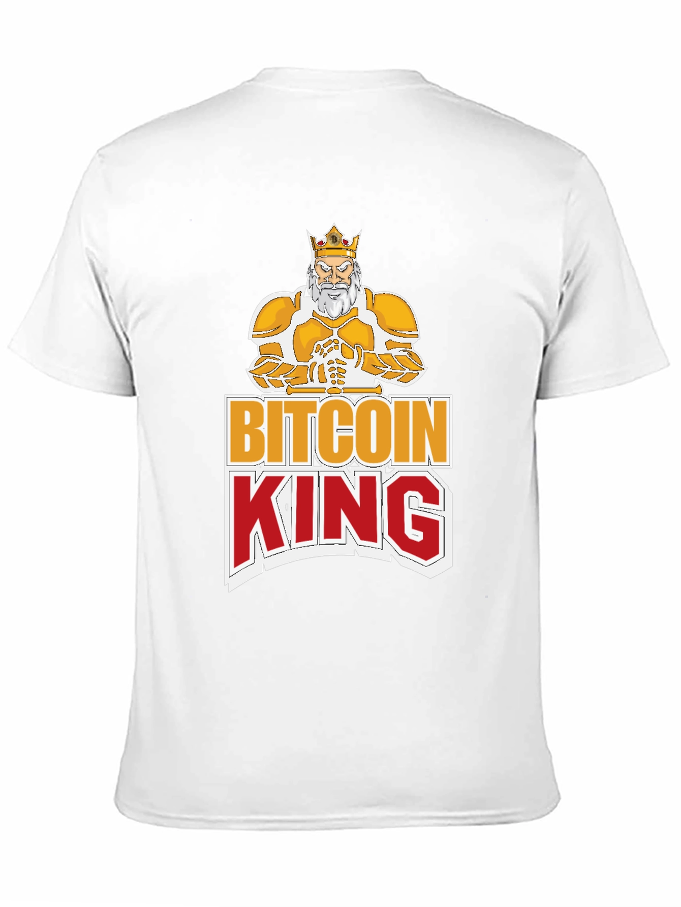Bitcoin King Graphic T-Shirt - Crypto Currency Tee