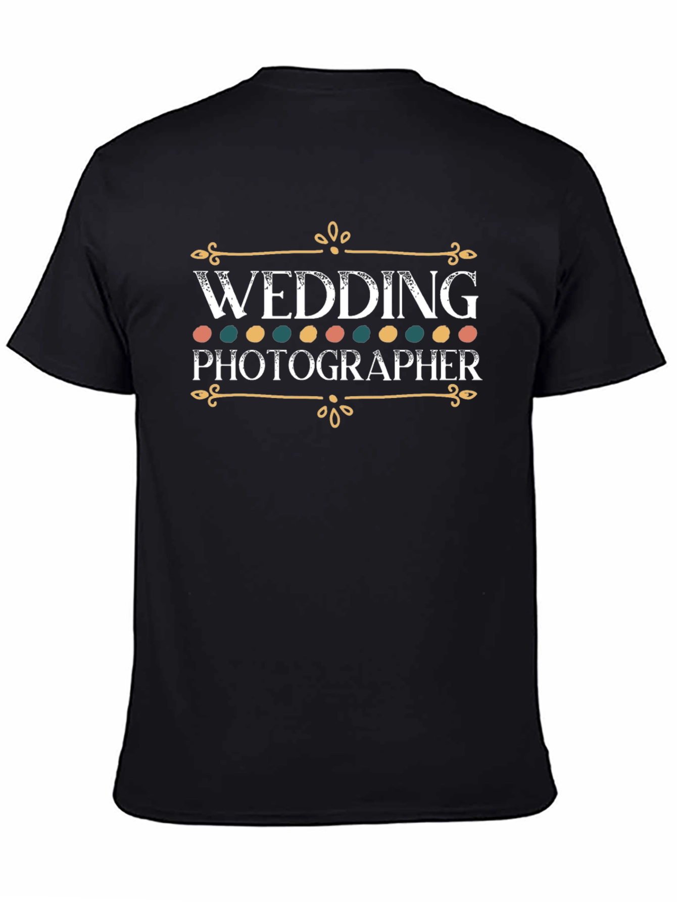 Wedding Photographer T-Shirt - Stylish Photo Gift
