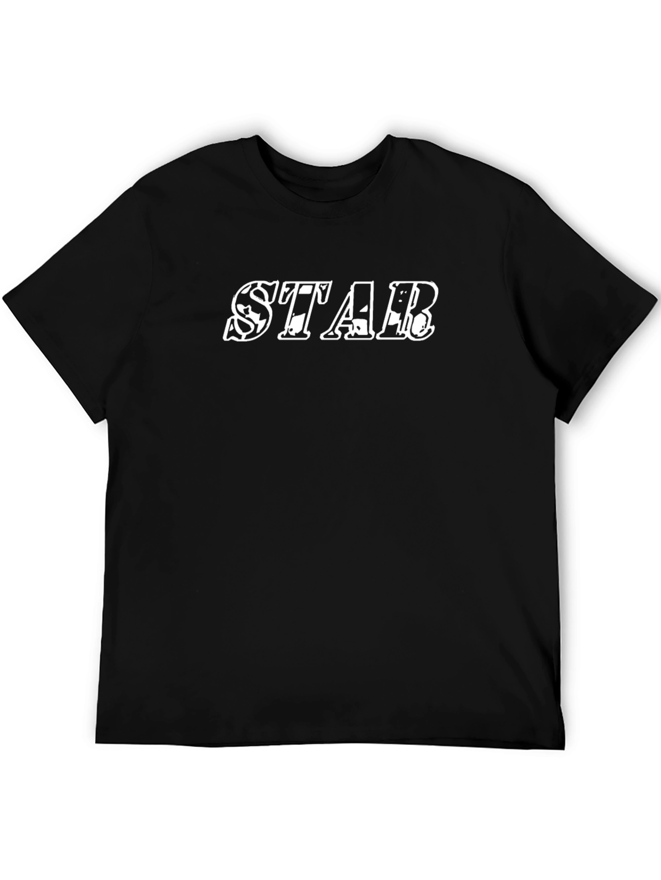 Black Graphic Tee - STAR Design