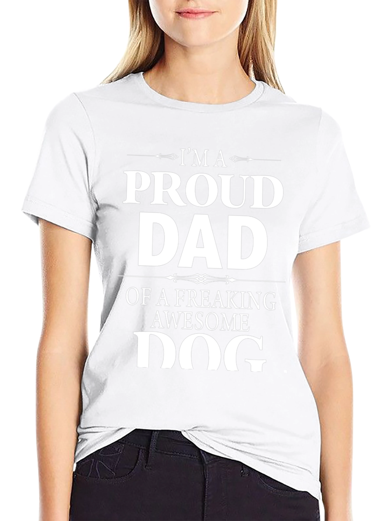 Proud Dog Dad T-Shirt - Awesome Dog Lover Gift