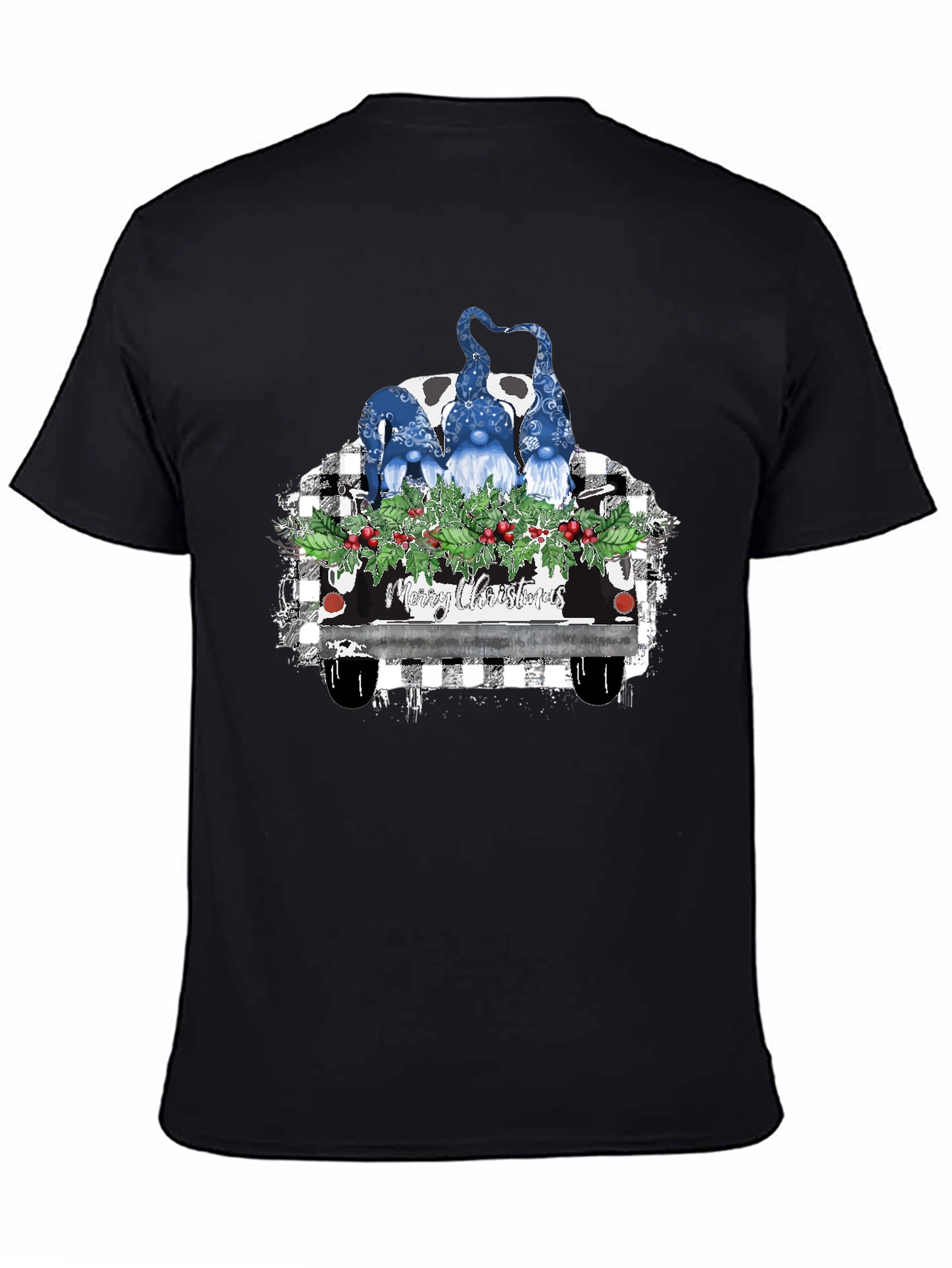 Merry Christmas Gnomes on Truck T-Shirt