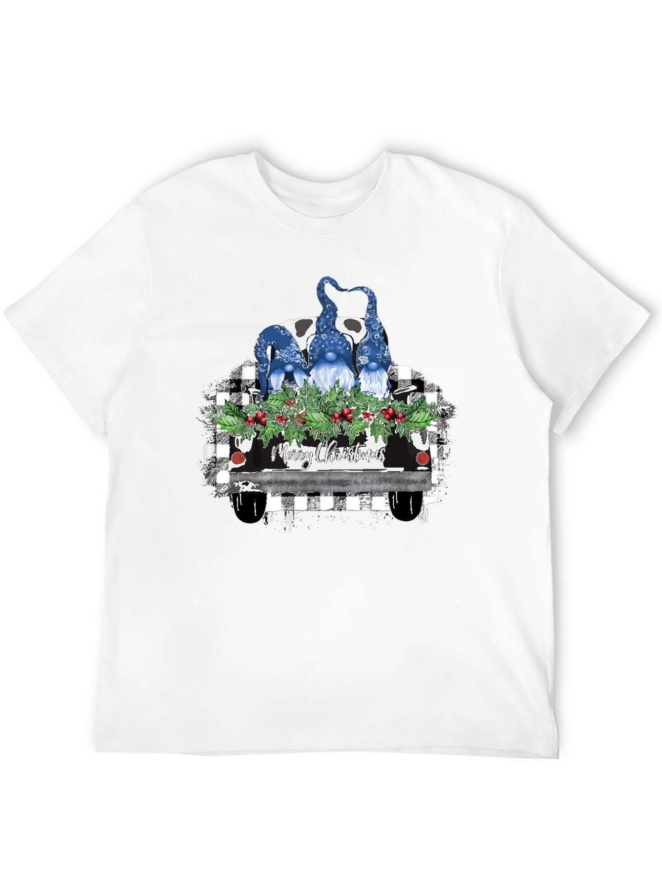 Merry Christmas Gnomes on Truck T-Shirt