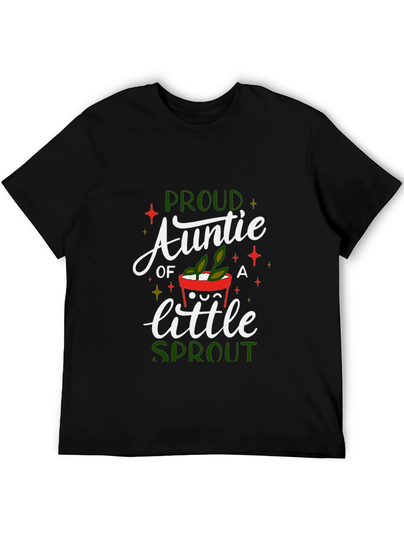 Proud Auntie of a Little Sprout T-Shirt