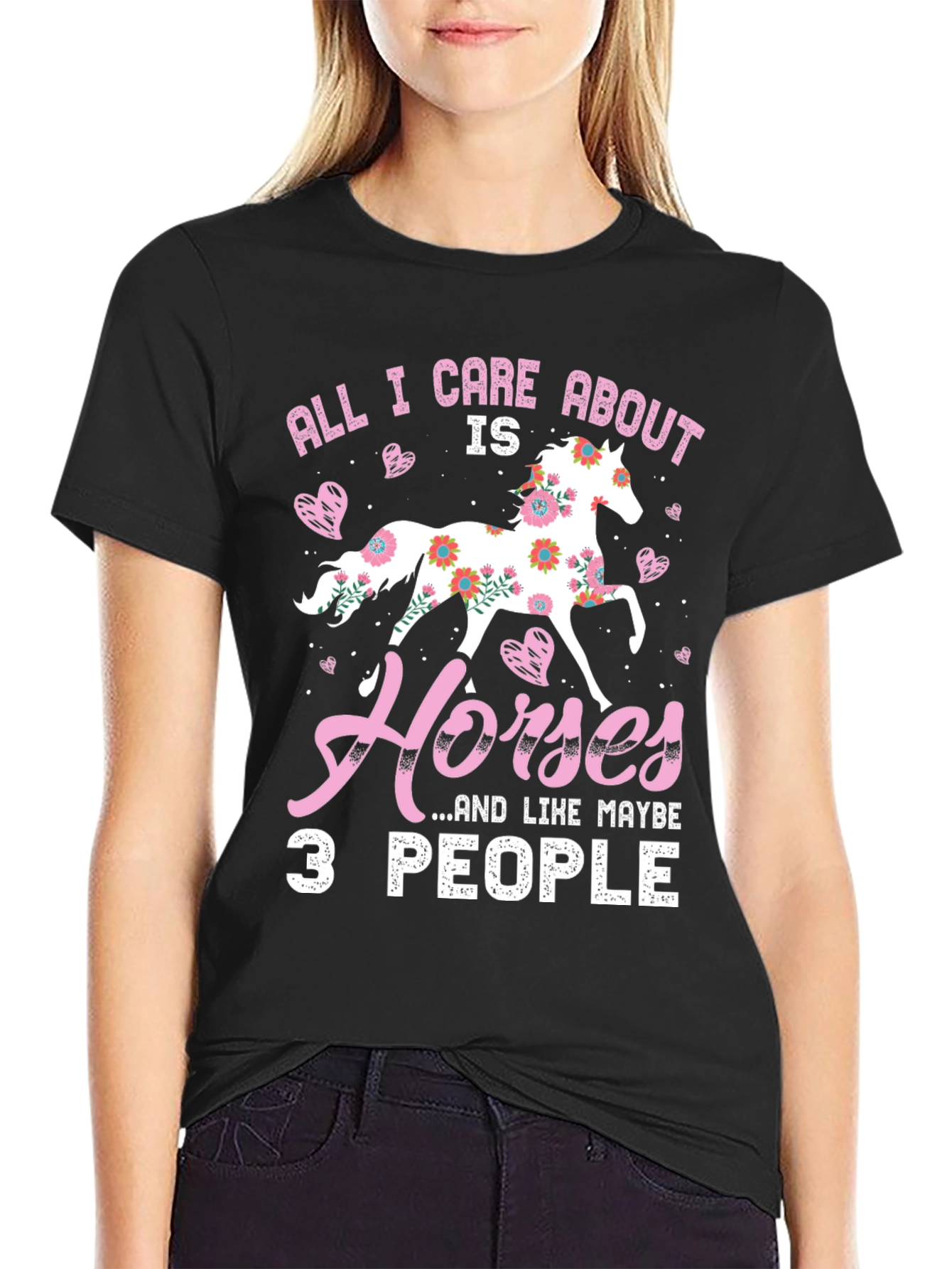 All I Care About Is Horses T-Shirt