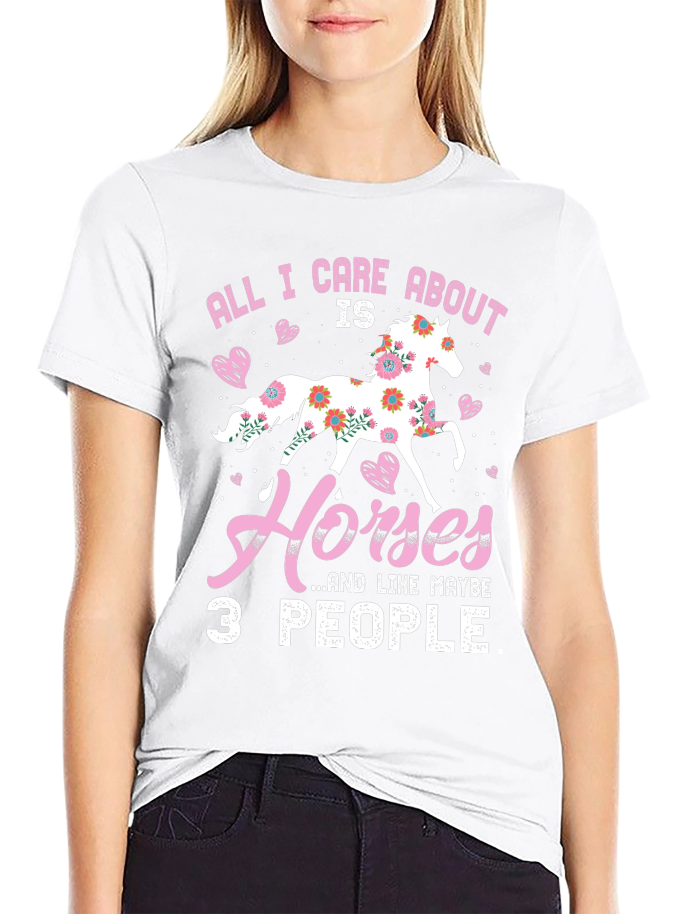 All I Care About Is Horses T-Shirt
