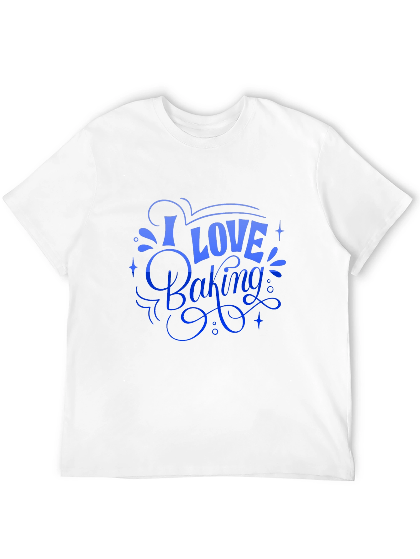 I Love Baking Black T-Shirt