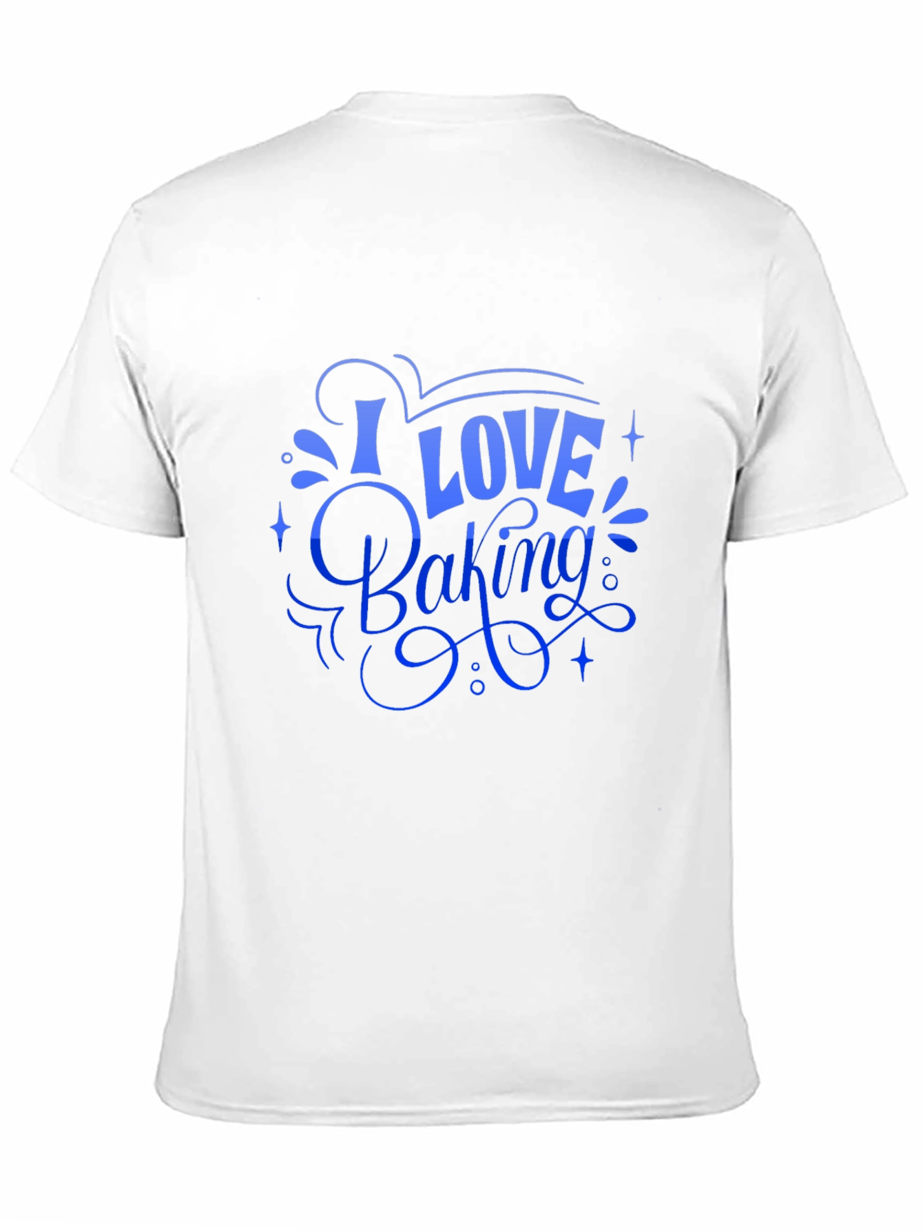 I Love Baking Black T-Shirt