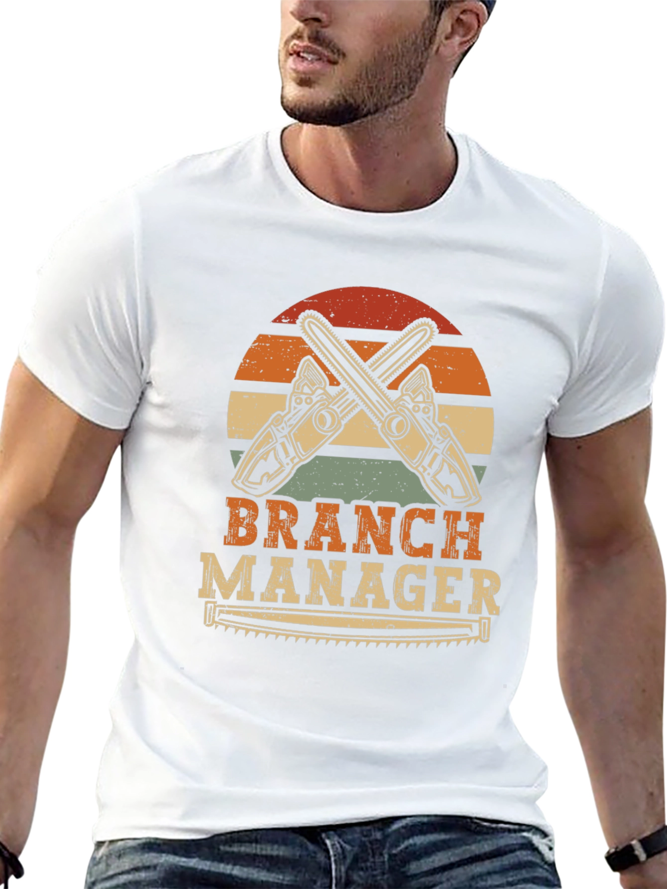 Branch Manager T-Shirt - Lumberjack Humor