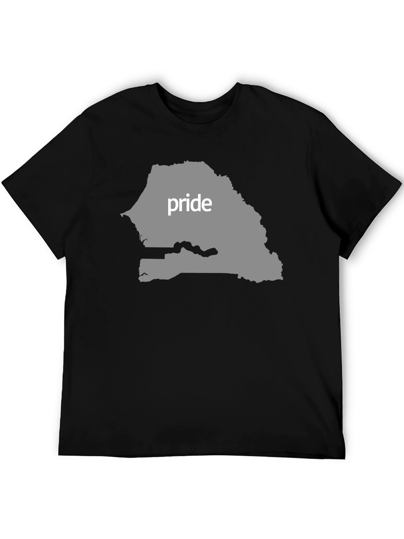 Senegal Pride T-Shirt - Black Cotton Tee