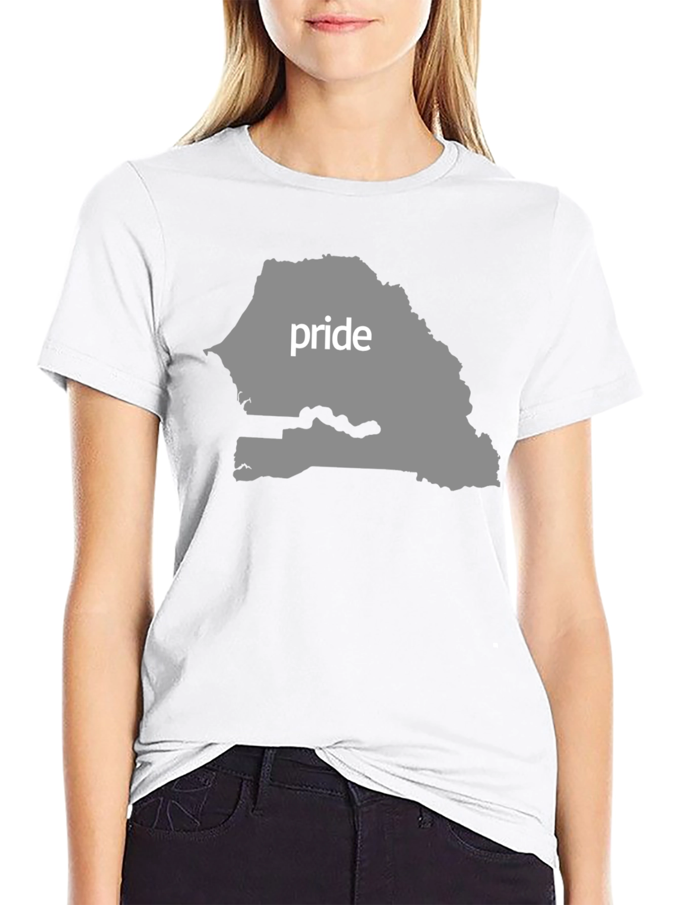 Senegal Pride T-Shirt - Black Cotton Tee