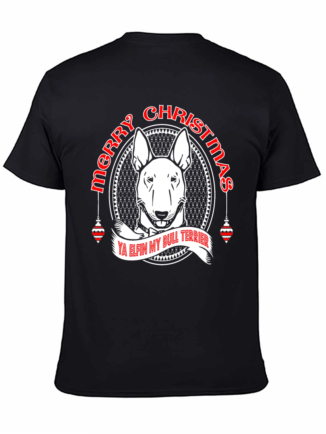 Merry Christmas Bull Terrier T-Shirt