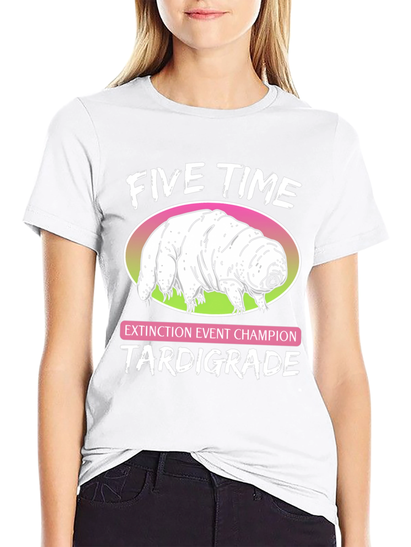 Five Time Extinction Event Champion Tardigrade T-Shirt