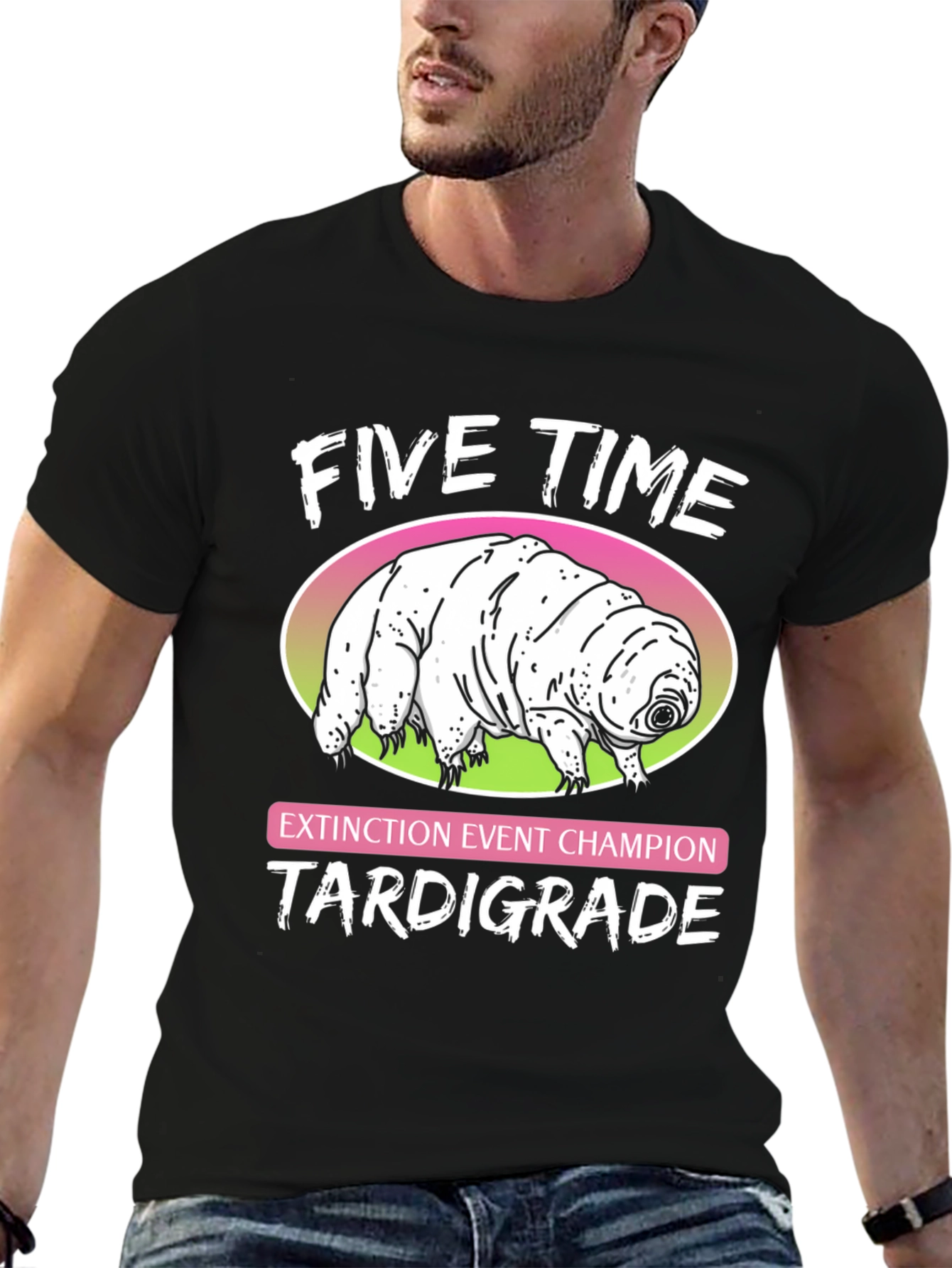Five Time Extinction Event Champion Tardigrade T-Shirt