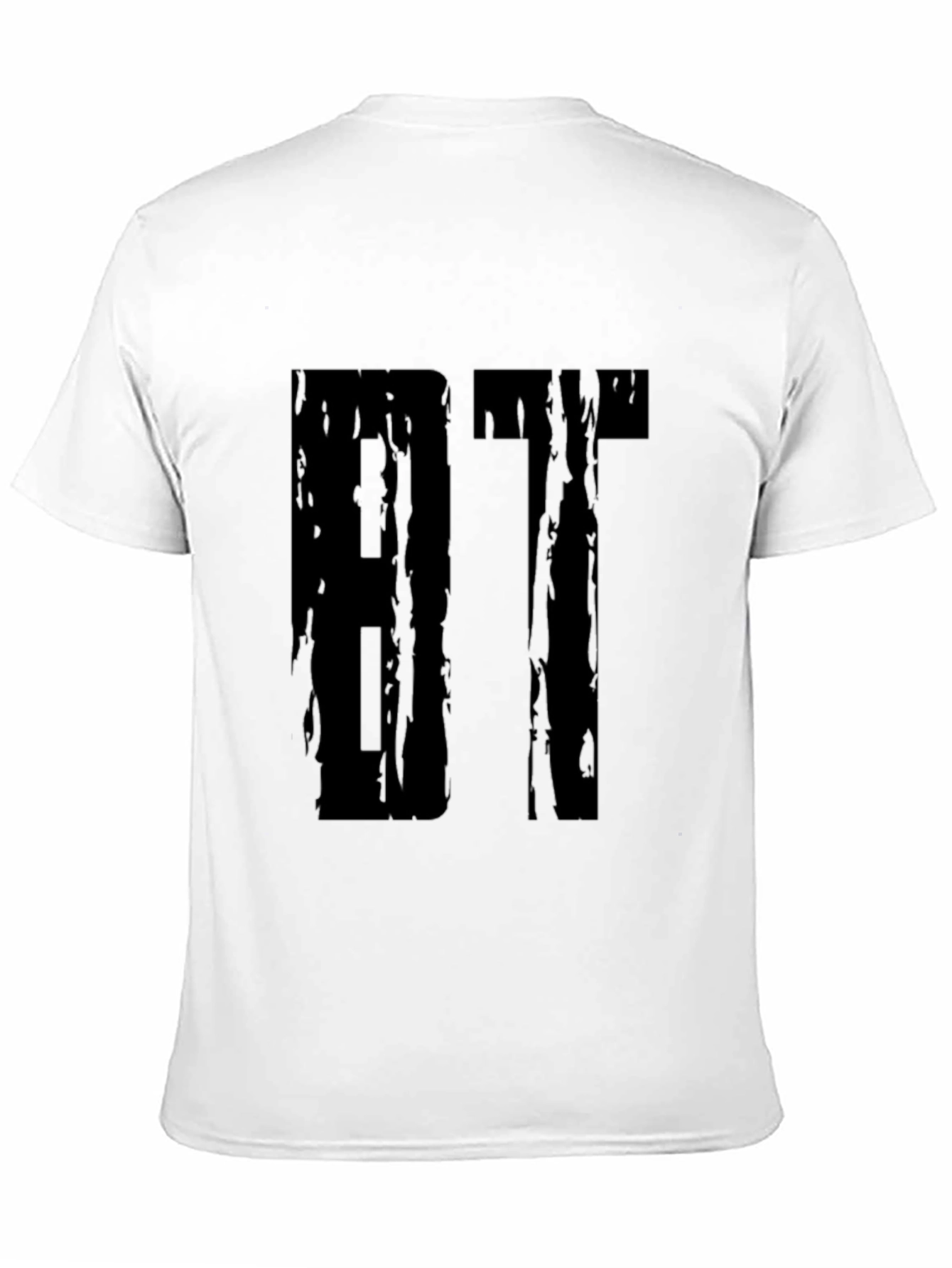 Distressed BT Graphic Black T-Shirt