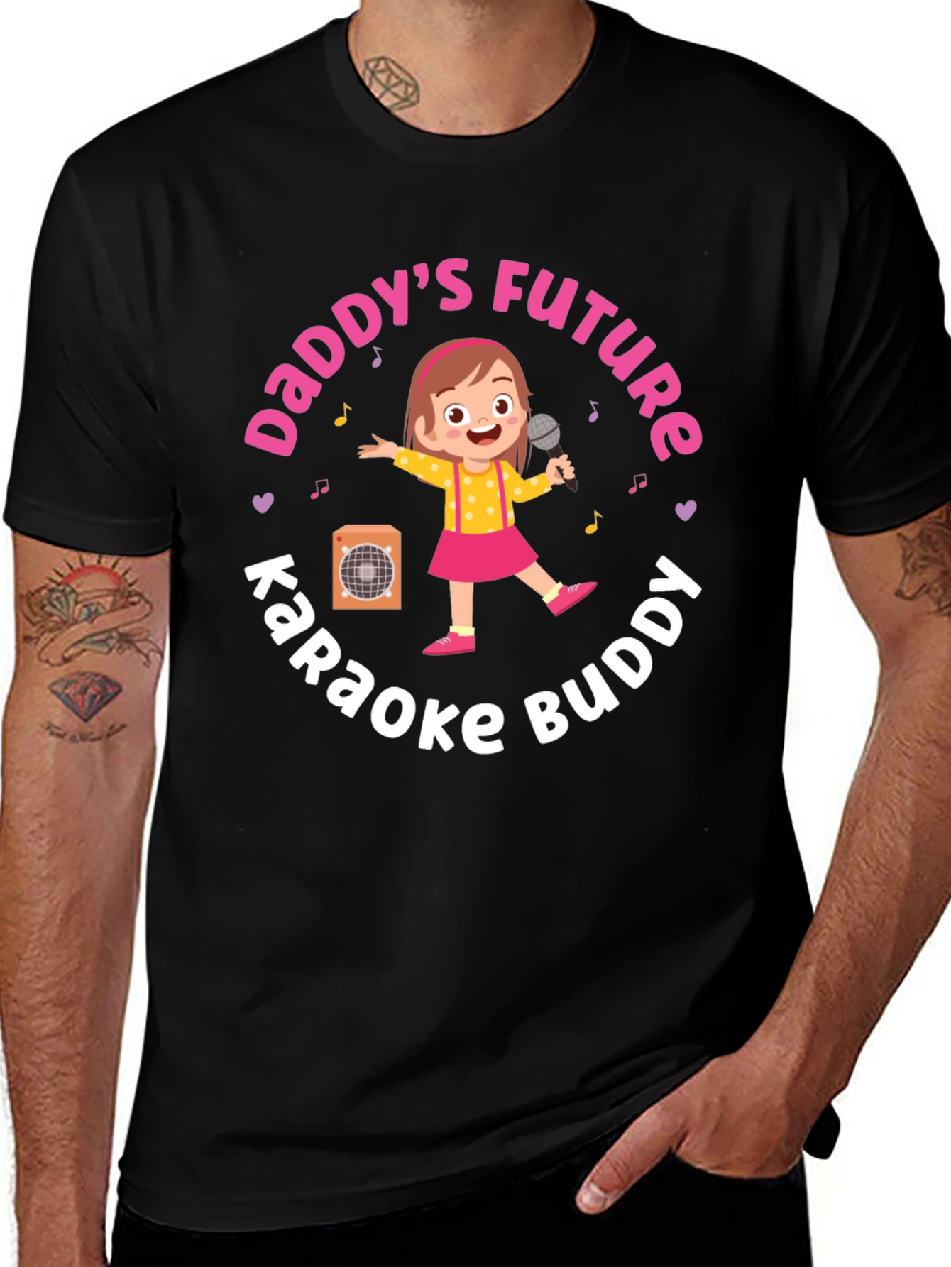 Daddys Future Karaoke Buddy T-Shirt