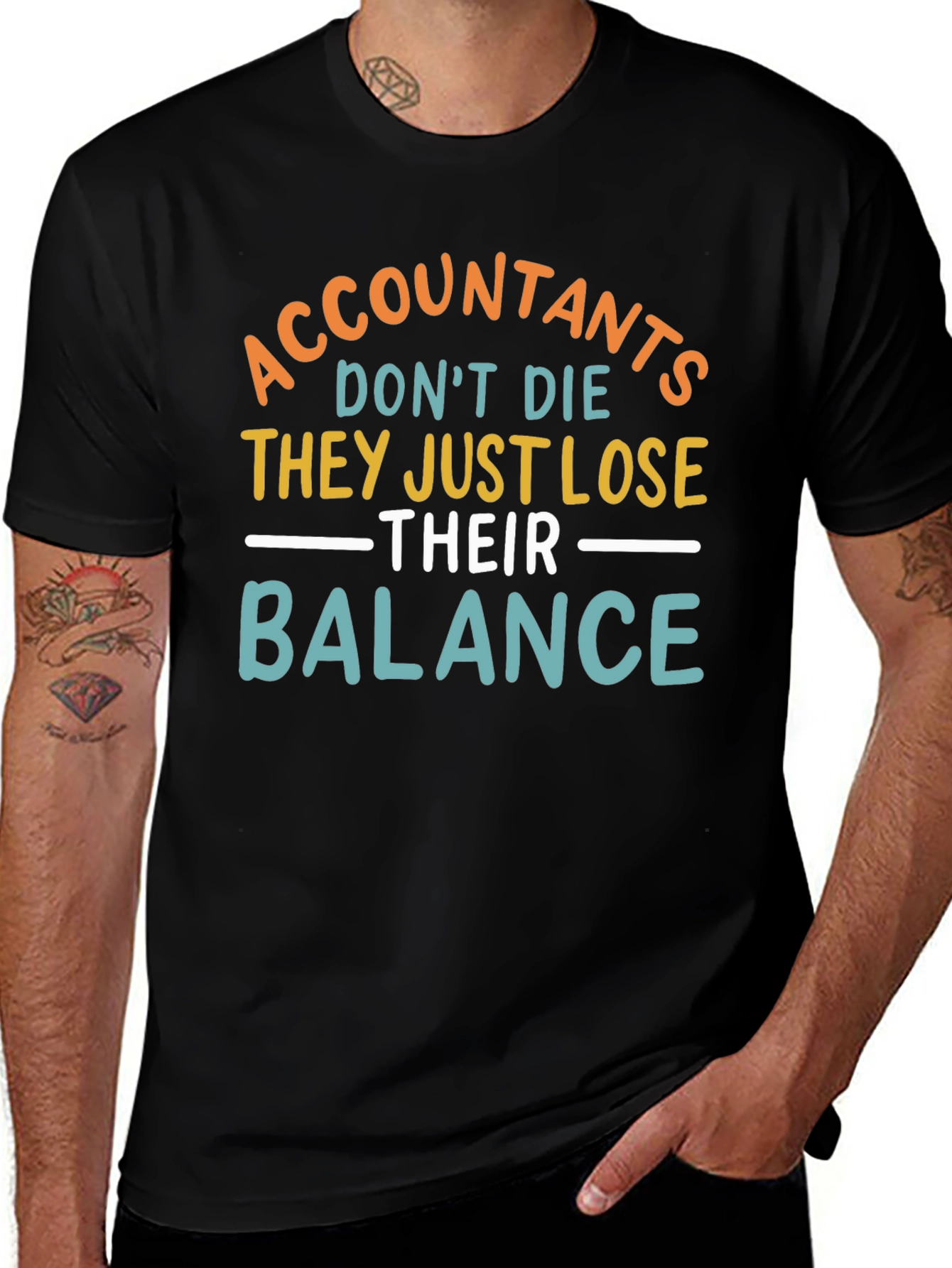 Accountants Lose Balance T-Shirt