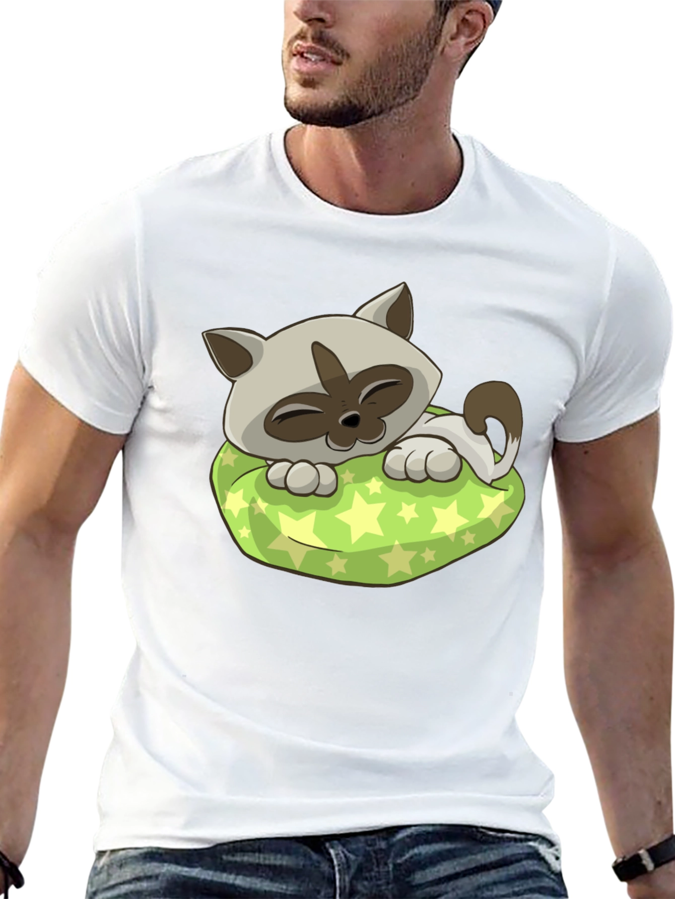 Cute Raccoon Nap T-Shirt - Soft & Comfy