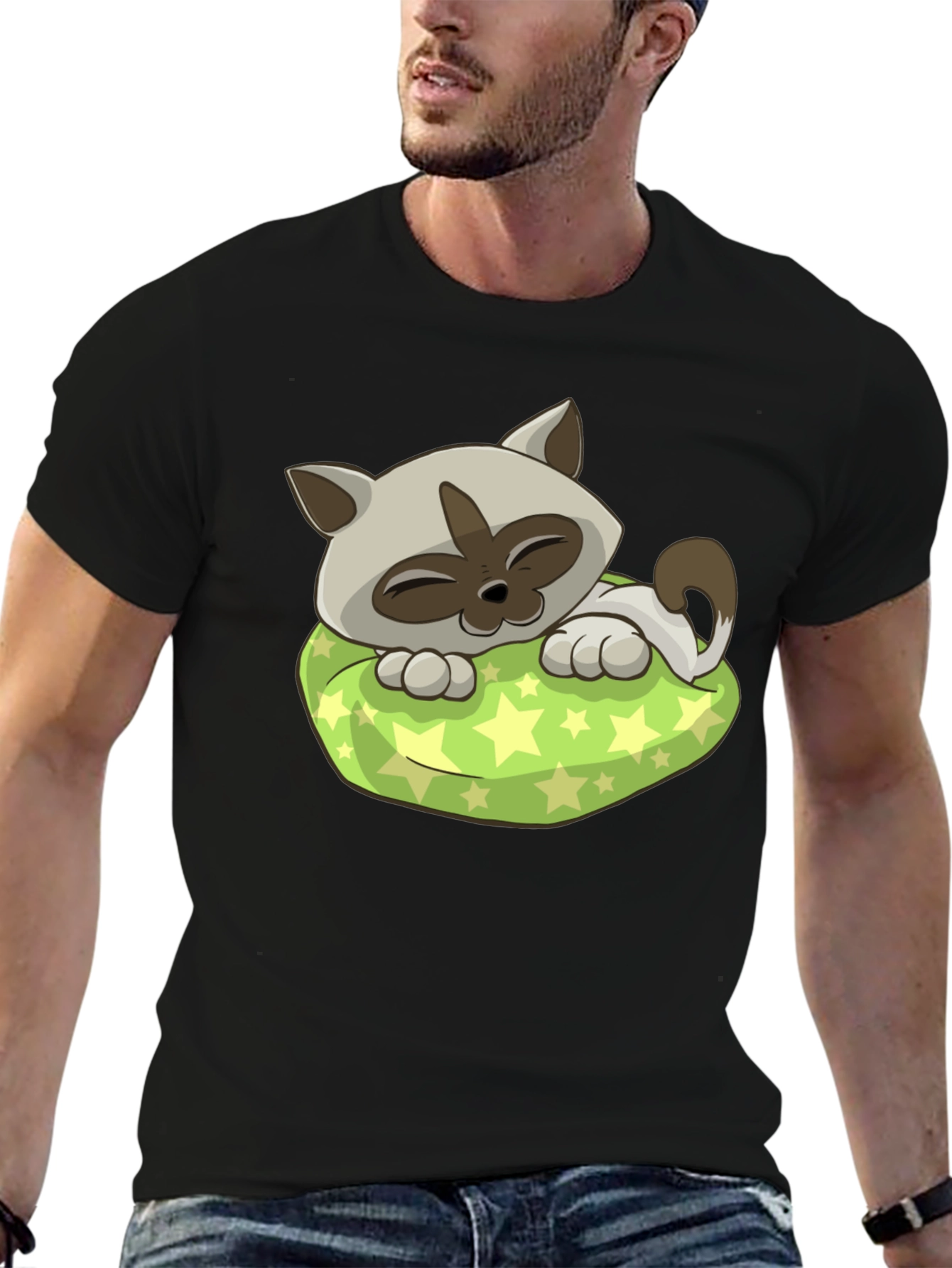 Cute Raccoon Nap T-Shirt - Soft & Comfy
