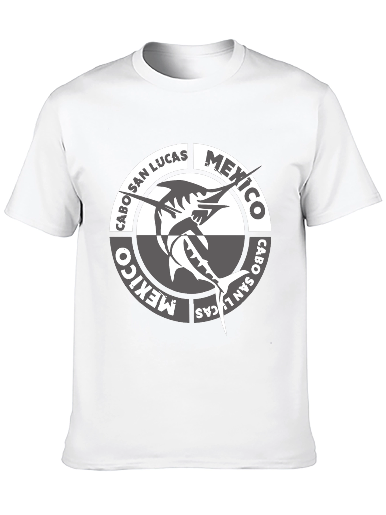 Cabo San Lucas Mexico Fish Graphic T-Shirt