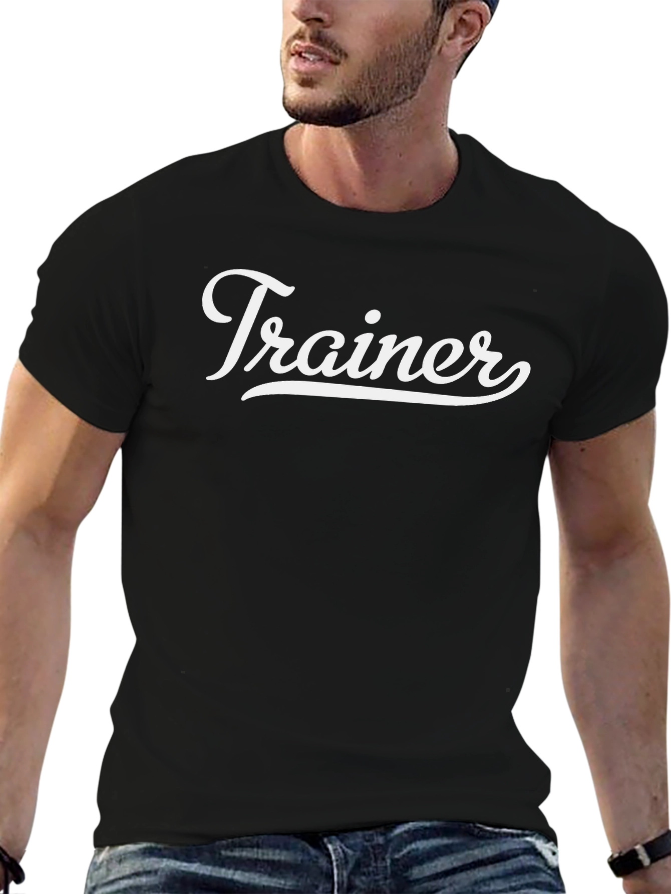 Trainer T-Shirt - Black