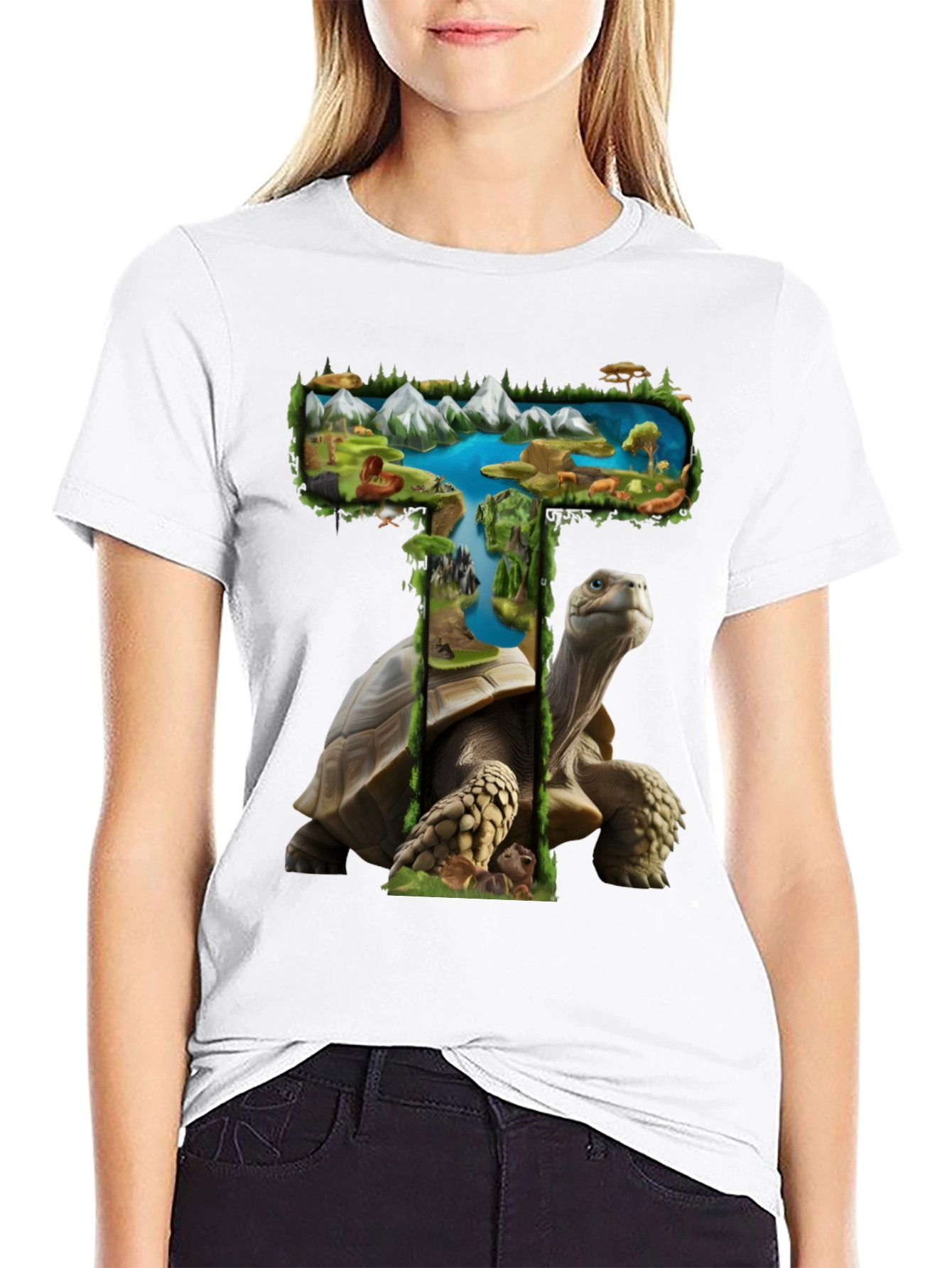 Tortoise T Graphic Tee