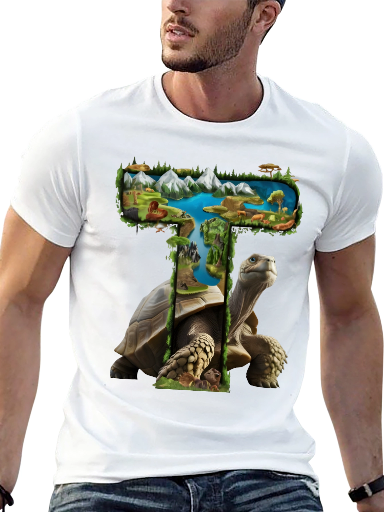 Tortoise T Graphic Tee