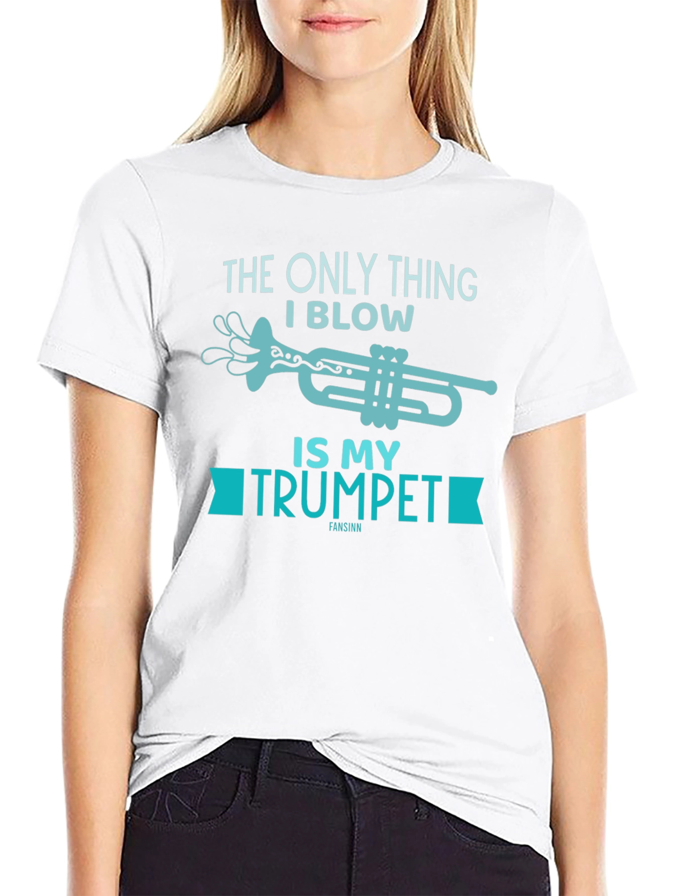 Funny Trumpet T-Shirt - The Only Thing I Blow!