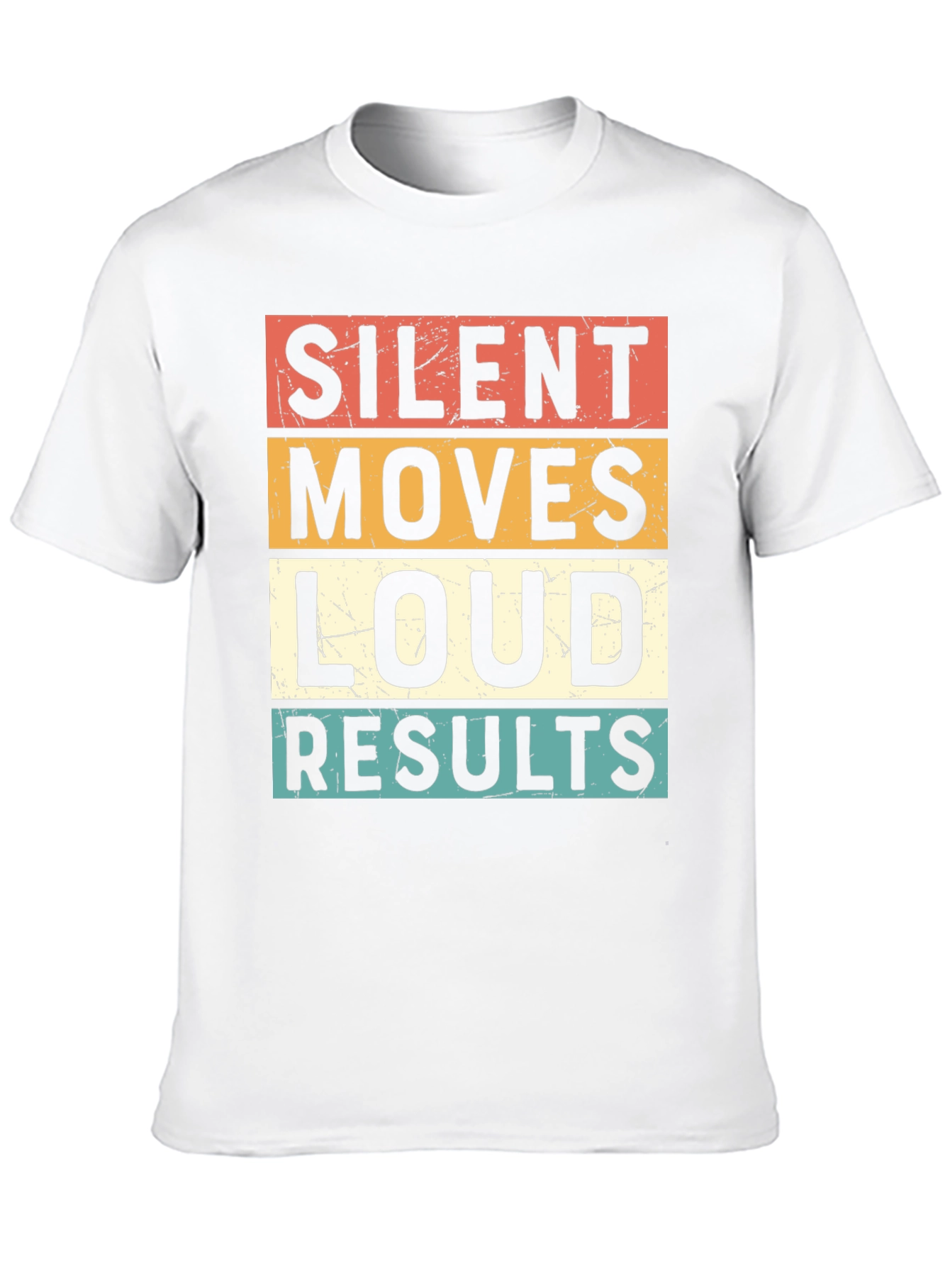 Silent Moves Loud Results Graphic Tee