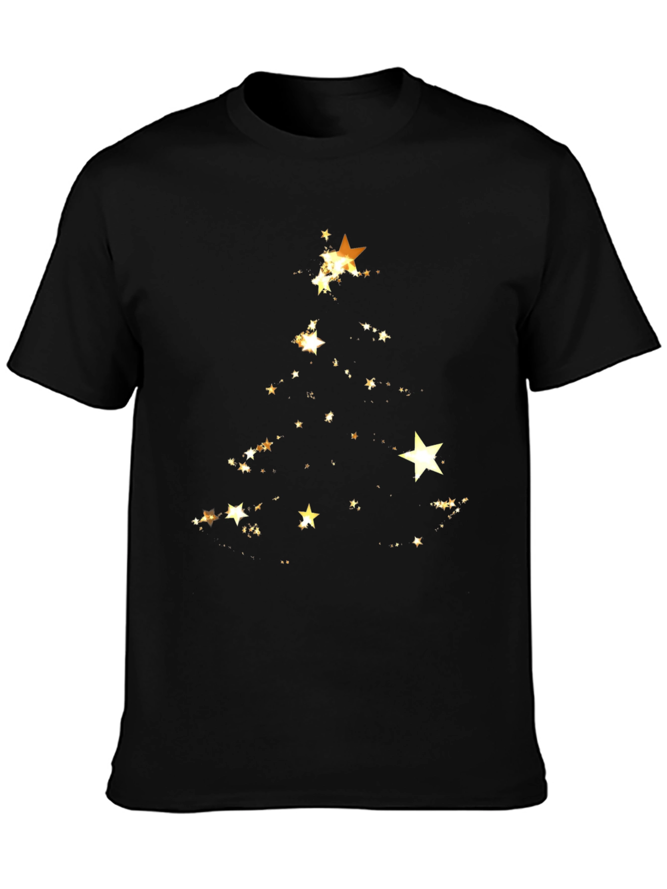 Starry Christmas Tree Graphic Tee