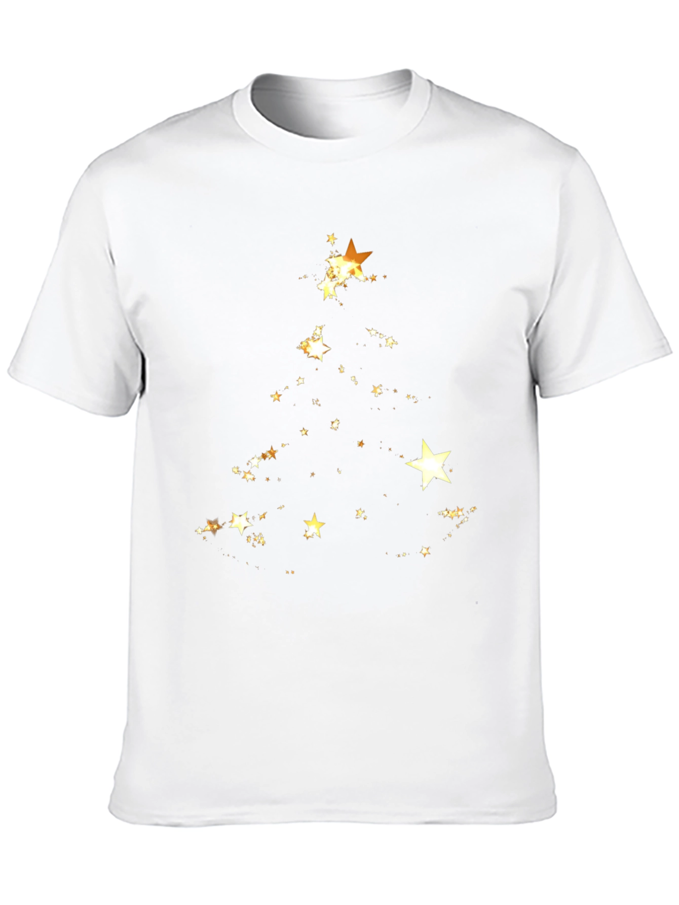 Starry Christmas Tree Graphic Tee