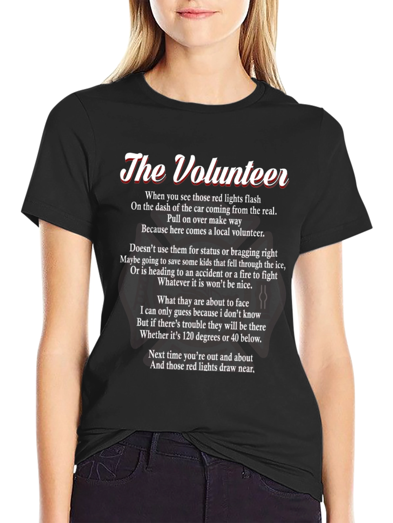 The Volunteer Poem T-Shirt