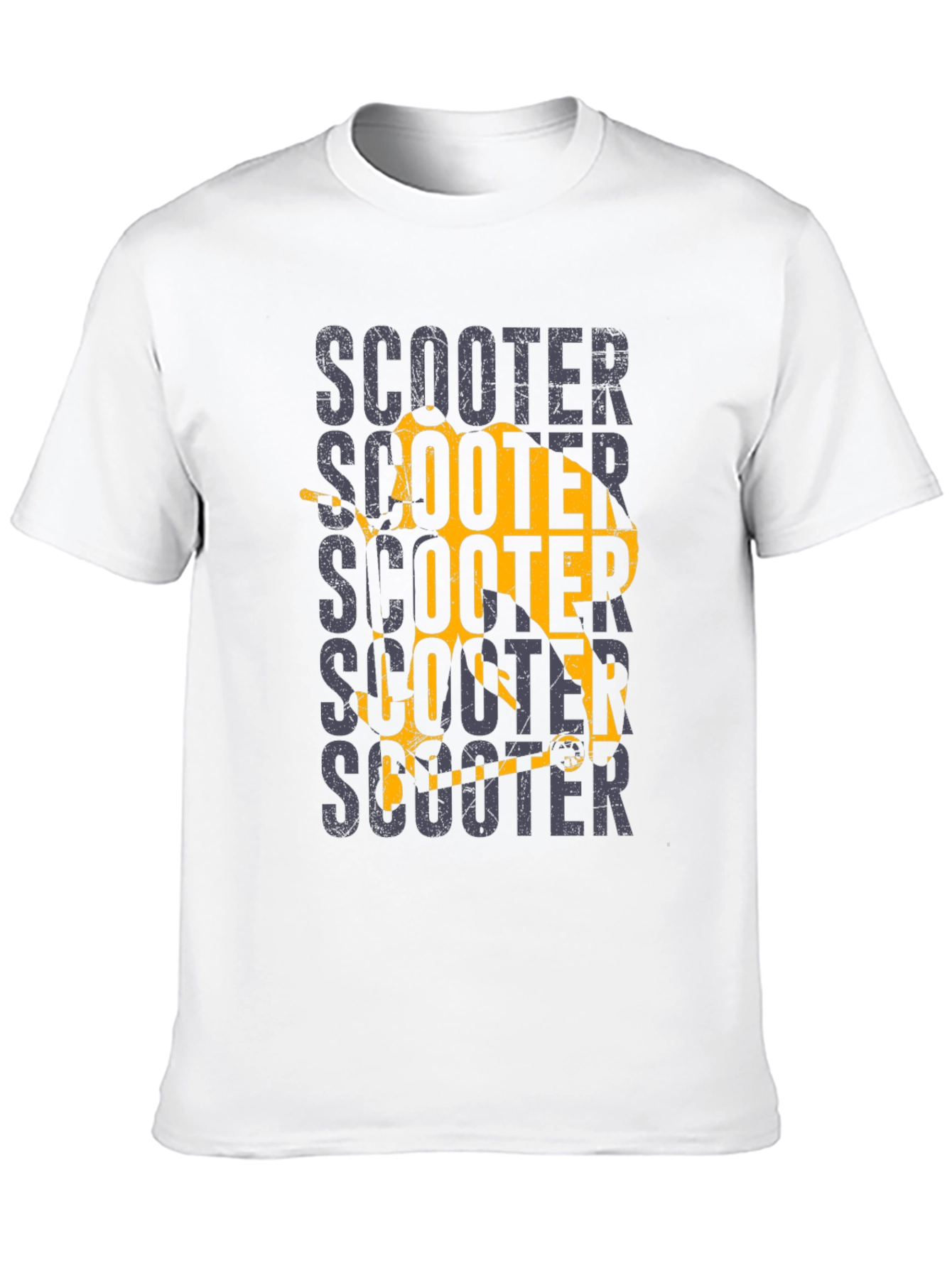 Scooter Graphic Tee - Retro Motorcycle Shirt