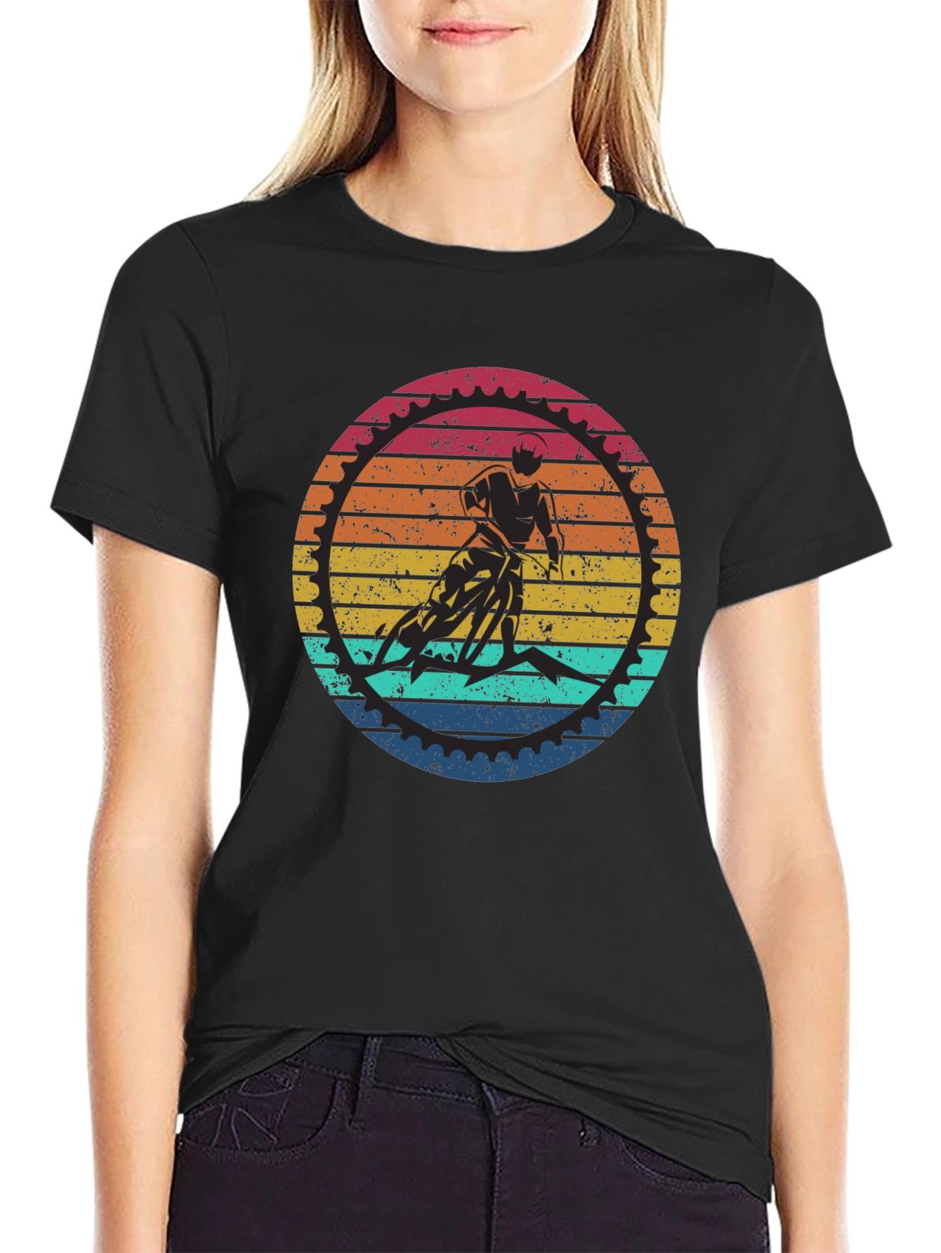 Retro Biker Graphic Tee