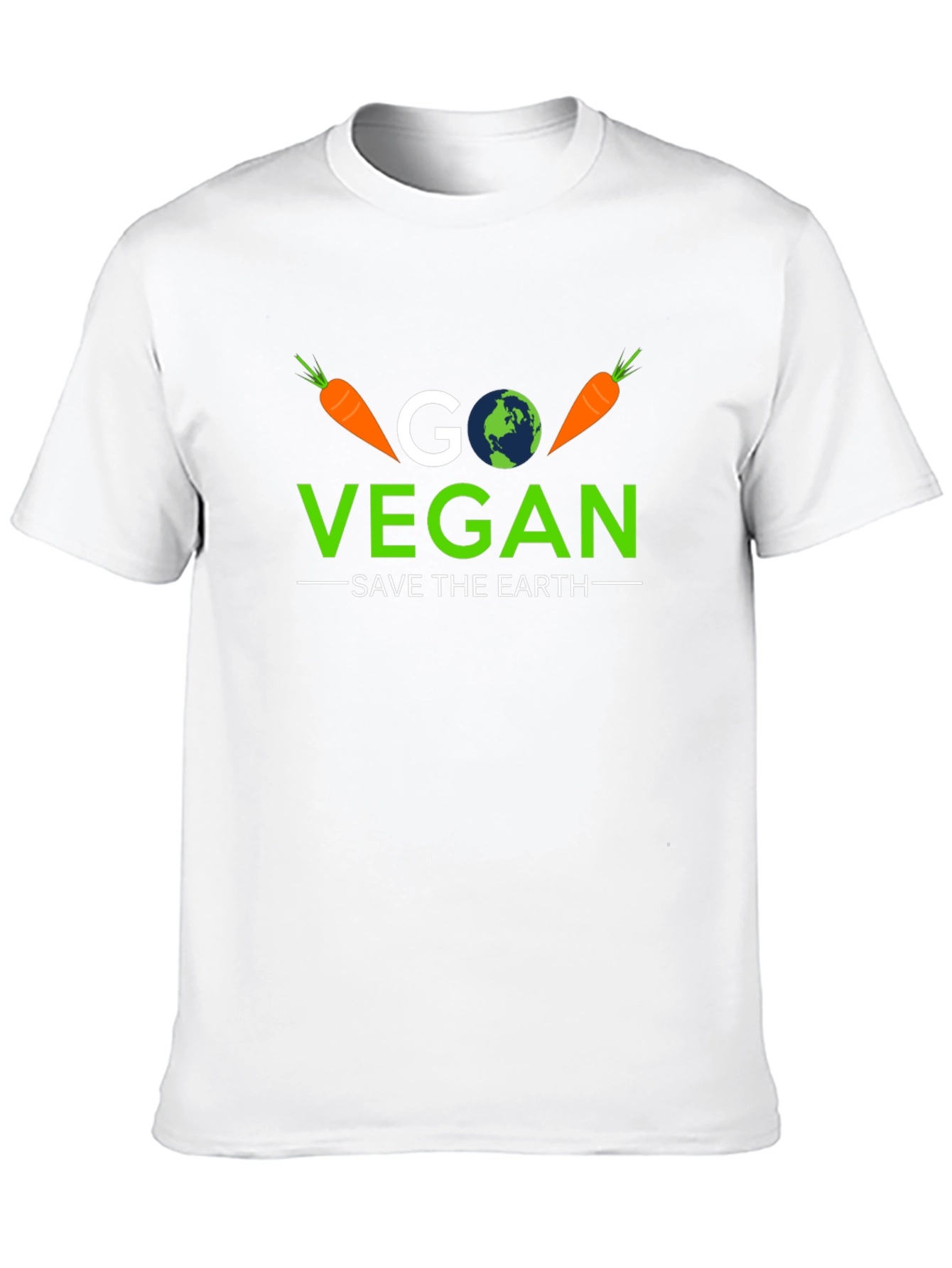 Go Vegan Save the Earth T-Shirt