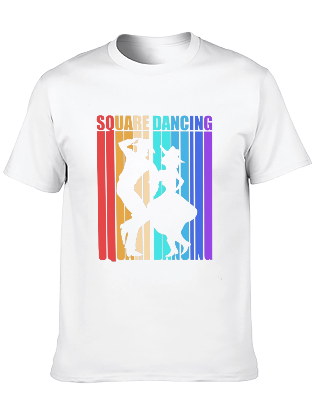 Square Dancing Retro Graphic Tee