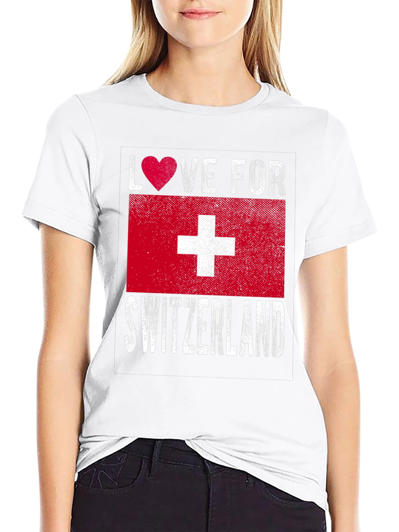 Love for Switzerland T-Shirt - Swiss Pride Tee