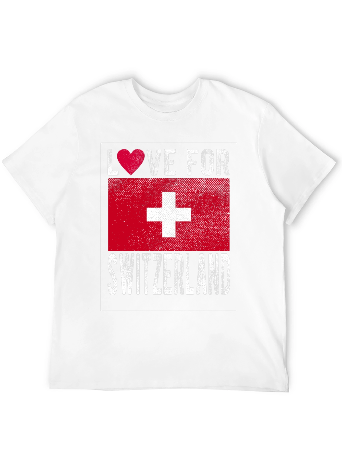 Love for Switzerland T-Shirt - Swiss Pride Tee