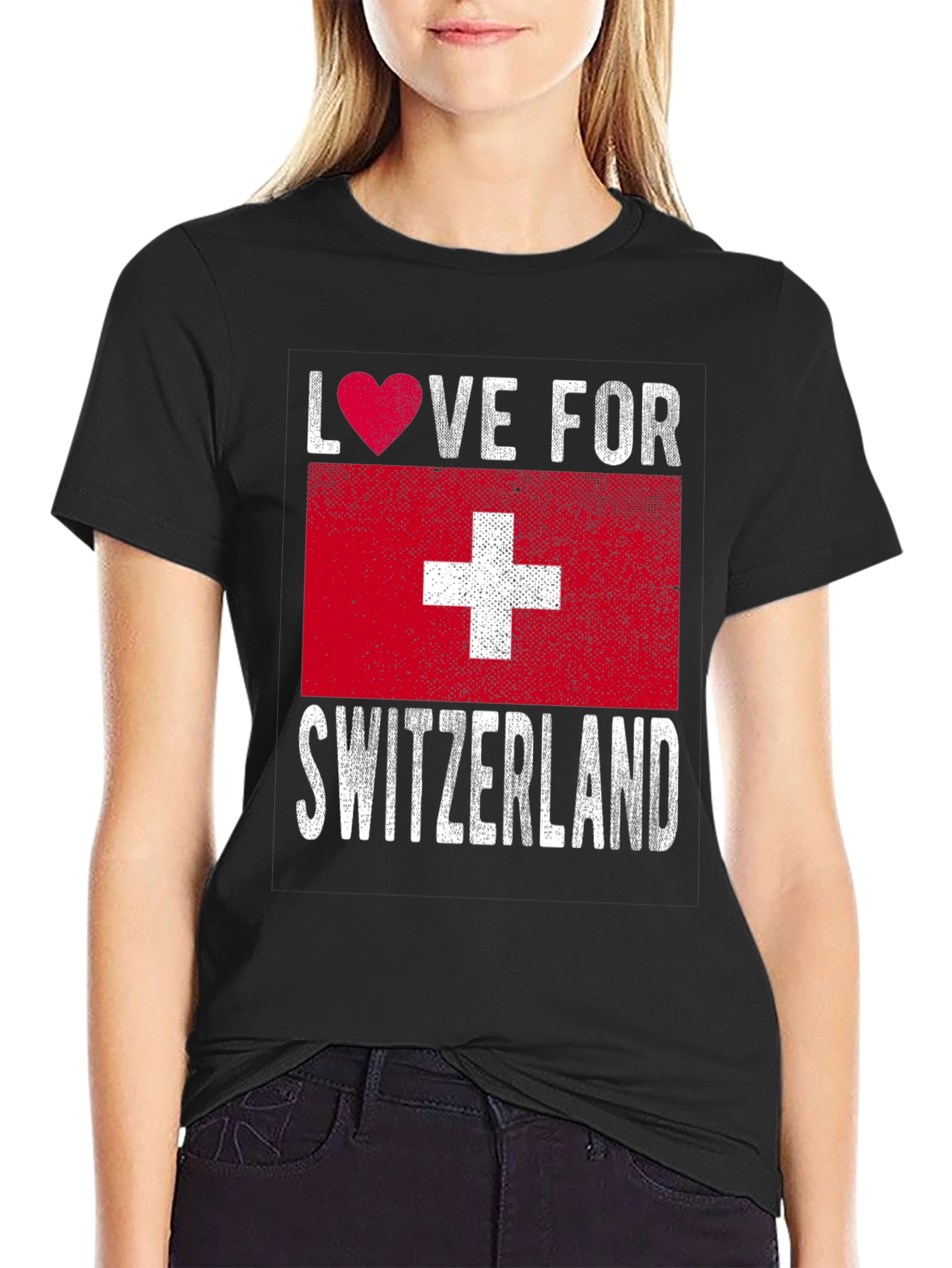 Love for Switzerland T-Shirt - Swiss Pride Tee